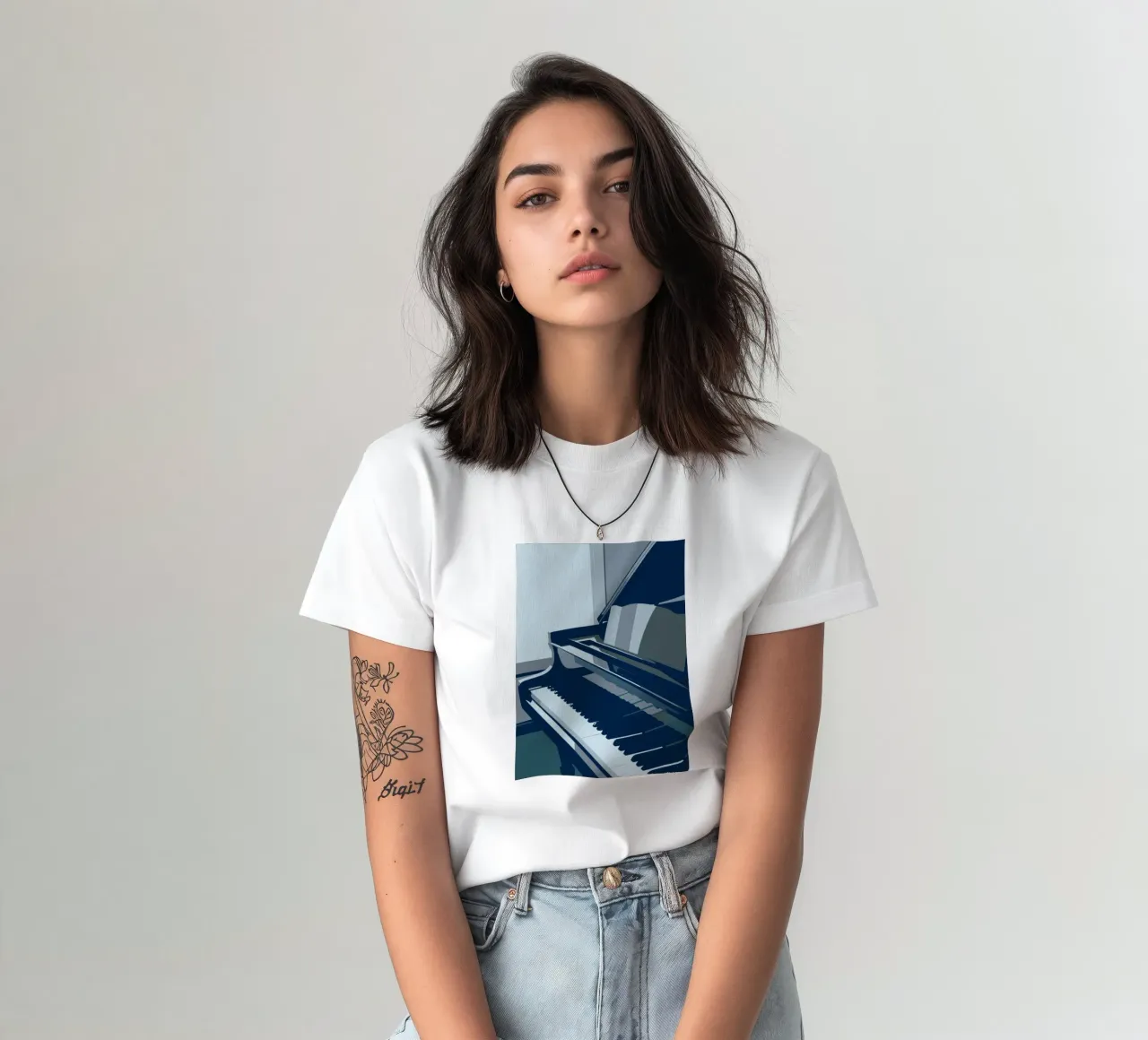 Piano t-shirt da MUSIC EDITION