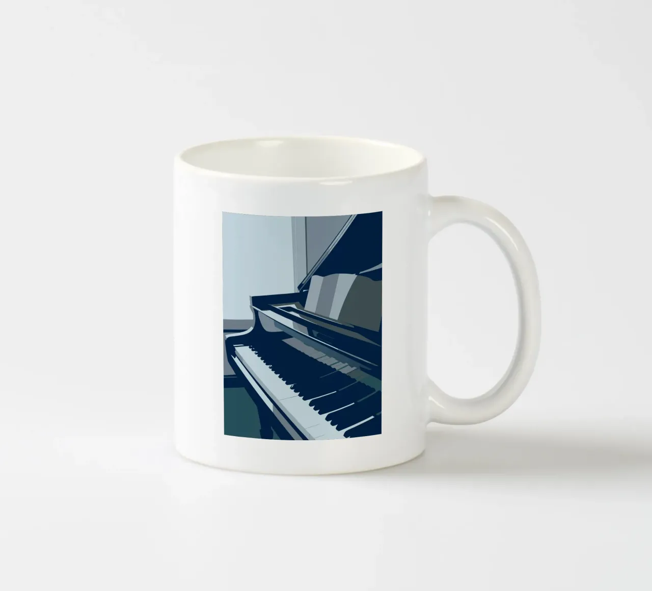 Plan ceramic mug by MUSIC EDITION