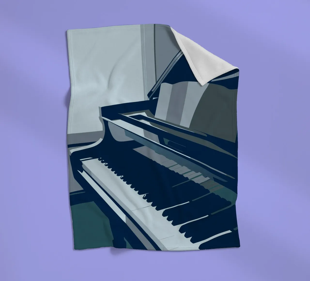 Plan fleecedeken van MUSIC EDITION