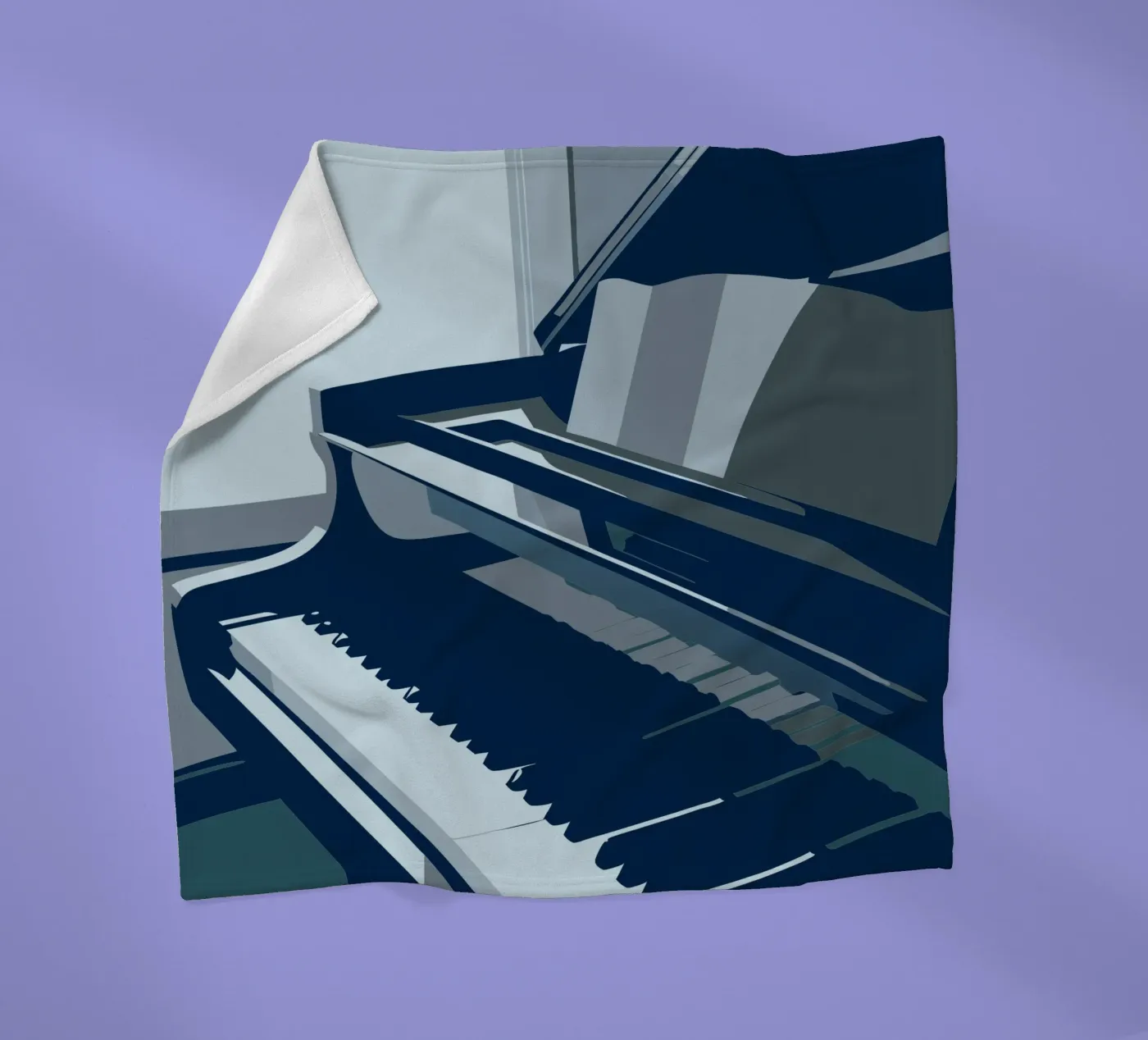 Plan fleecedeken van MUSIC EDITION
