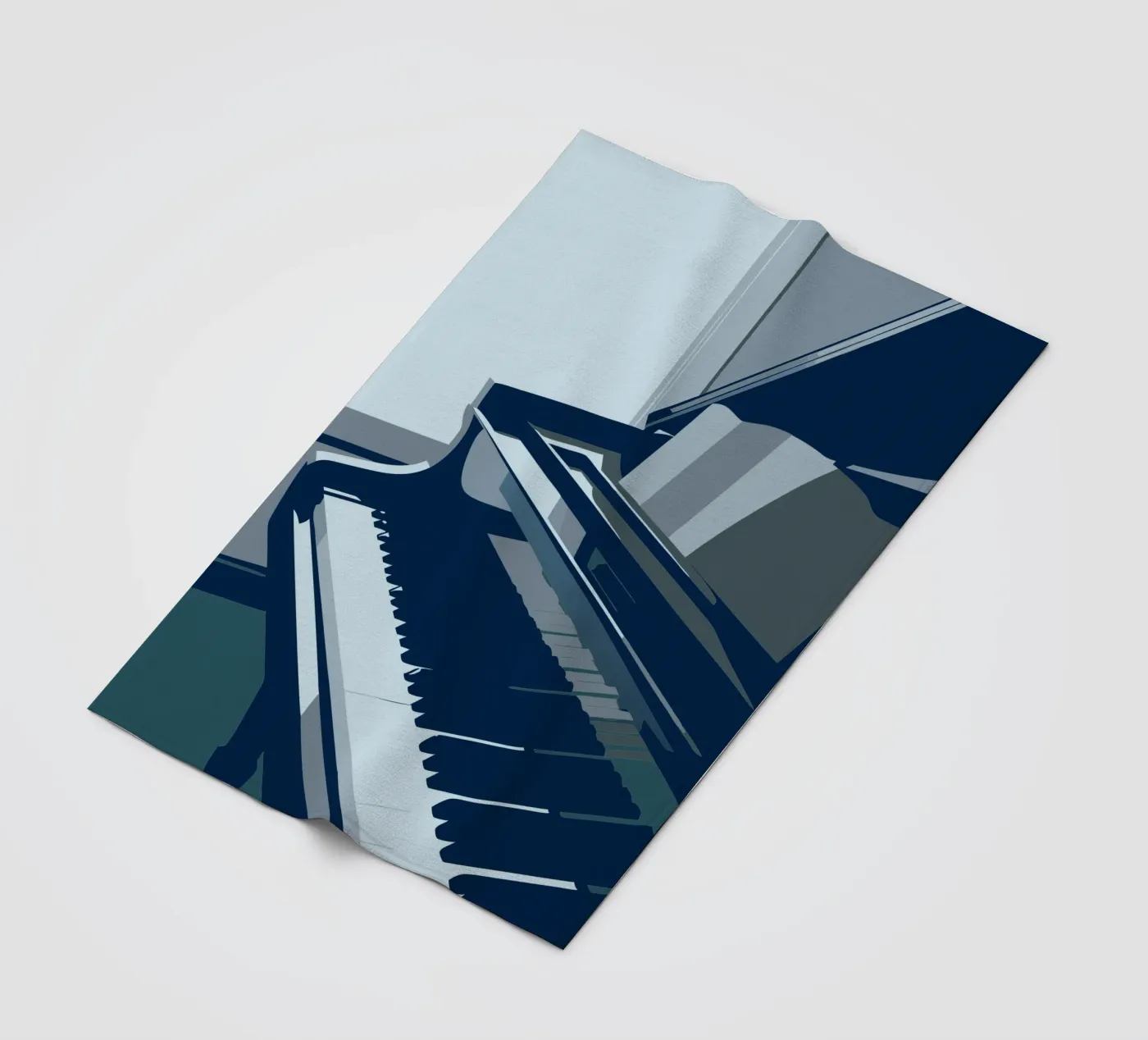 Plan fleecedeken van MUSIC EDITION