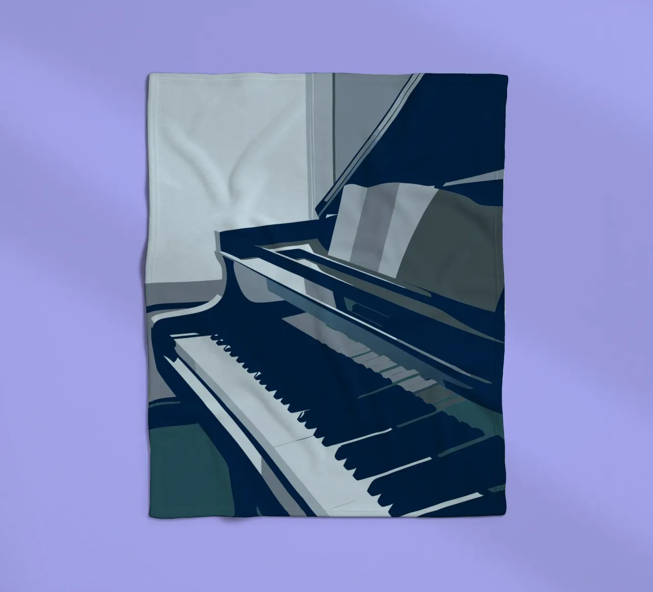 Plan fleecedeken van MUSIC EDITION