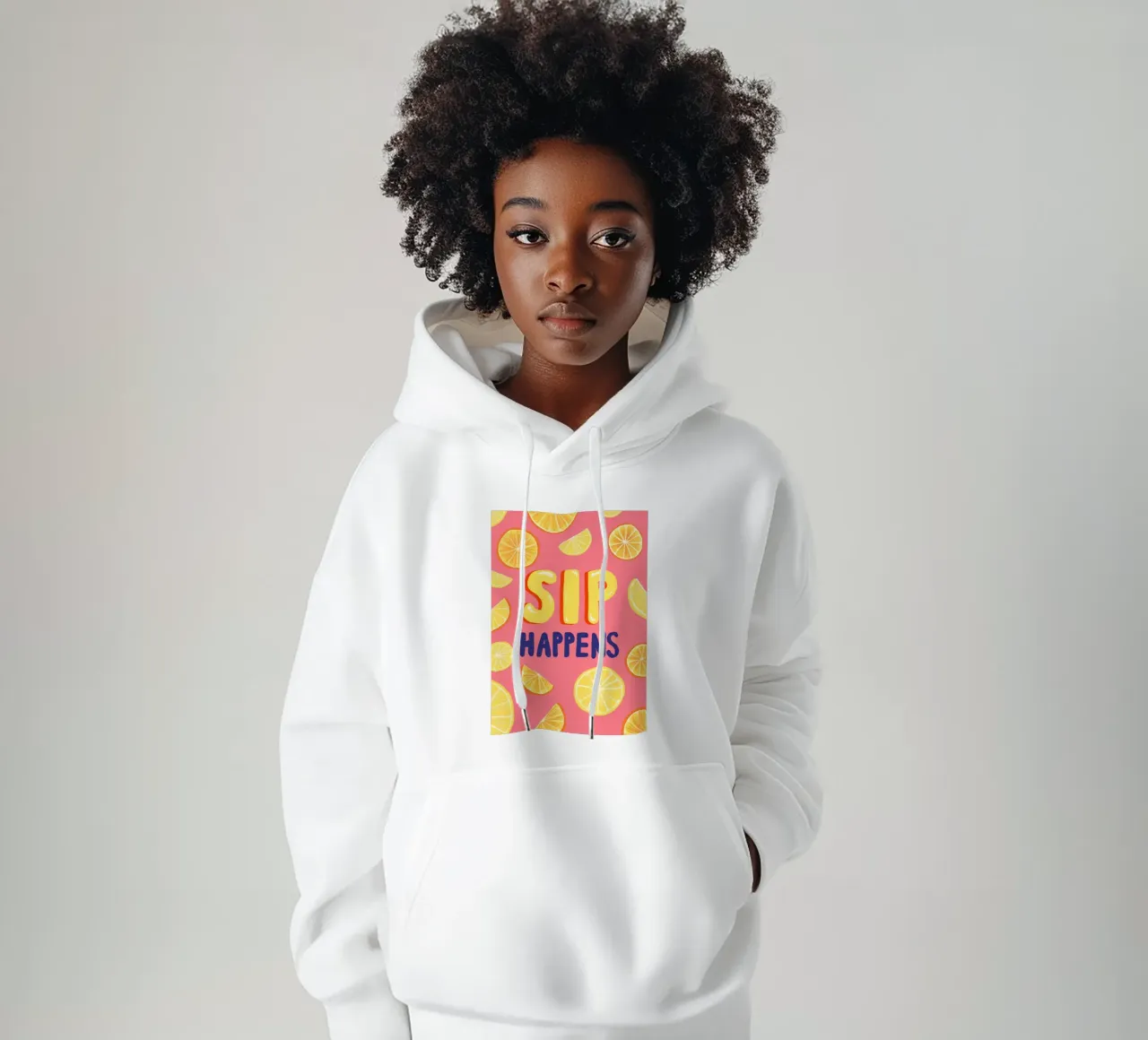 Sip Happens felpa con cappuccio da Studio Dolci