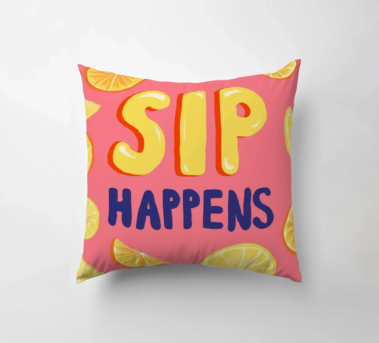 Sip Happens cuscino da Studio Dolci