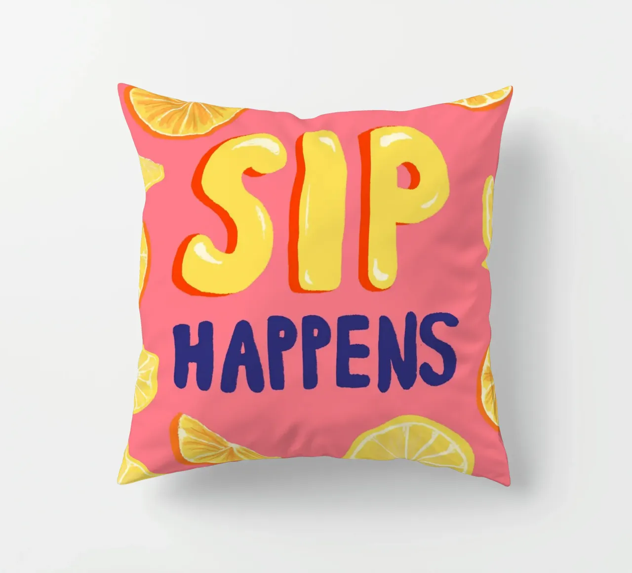 Sip Happens cuscino da Studio Dolci