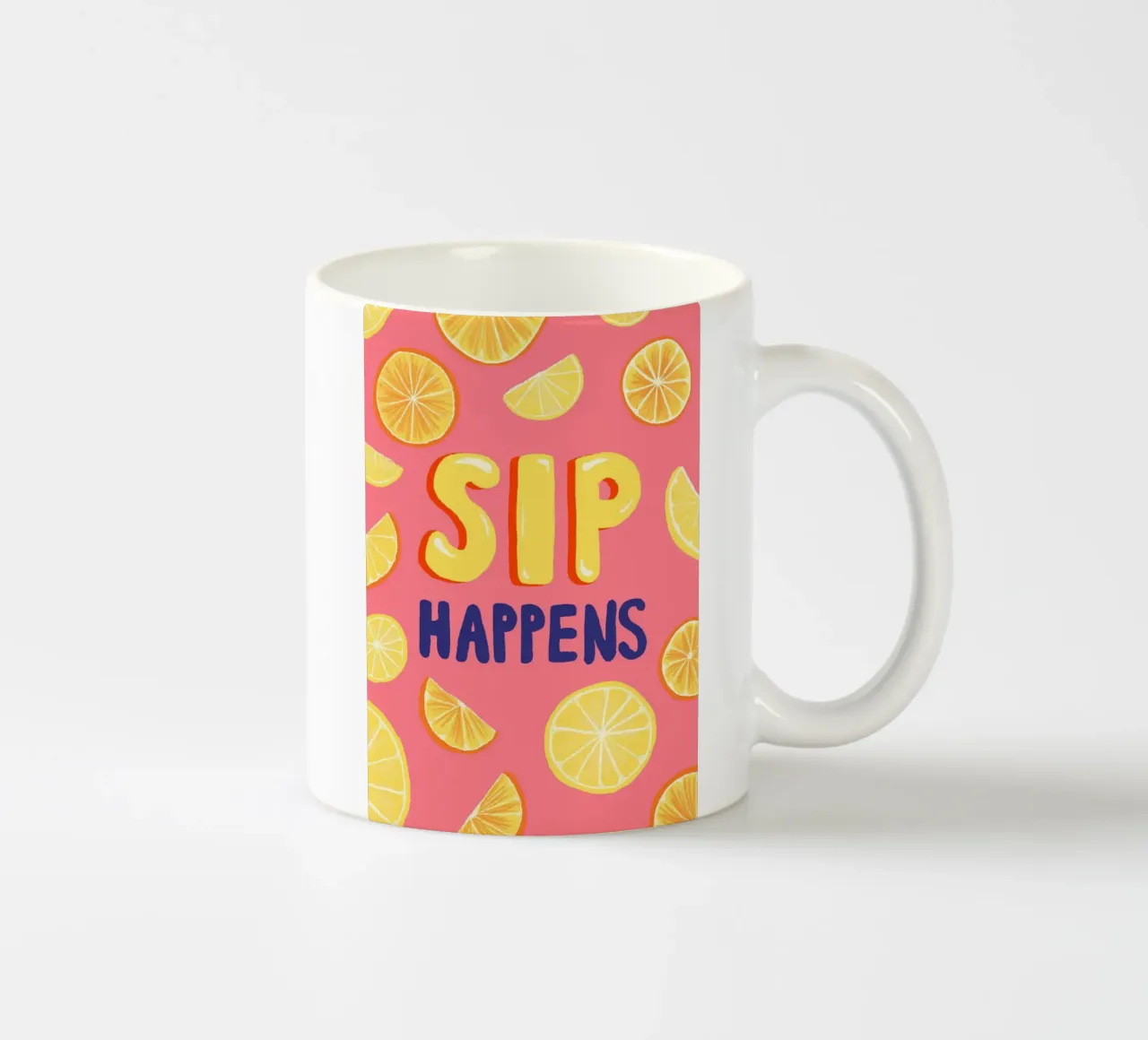 Sip Happens tazza in ceramica da Studio Dolci