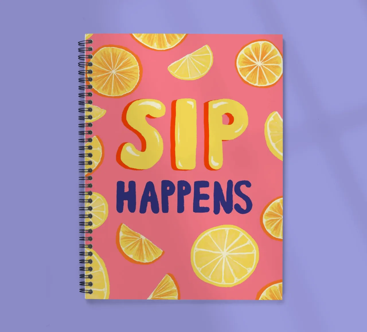 Sip Happens diario ad anelli da Studio Dolci