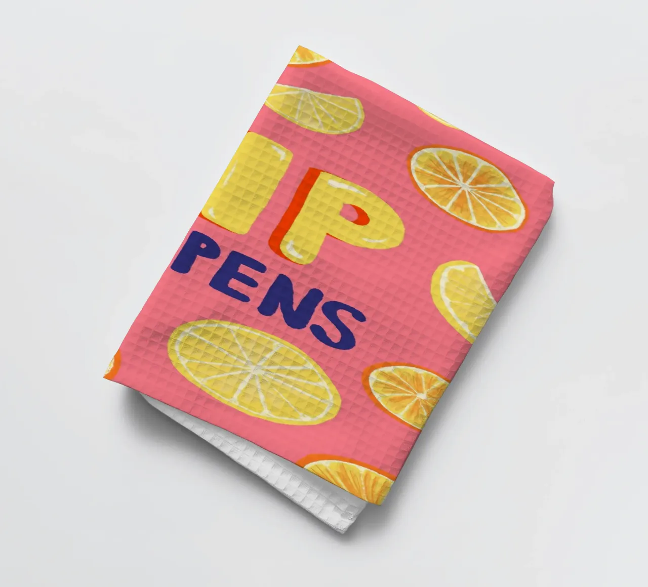 Sip Happens canovaccio da cucina da Studio Dolci