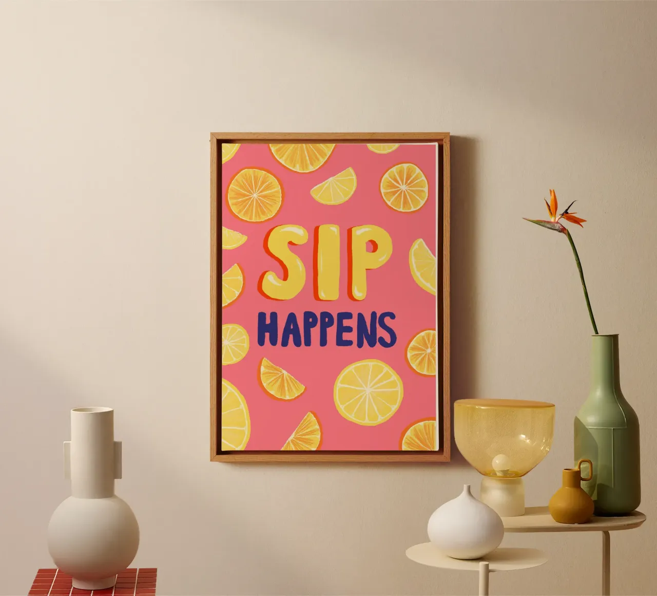Sip Happens tela da Studio Dolci