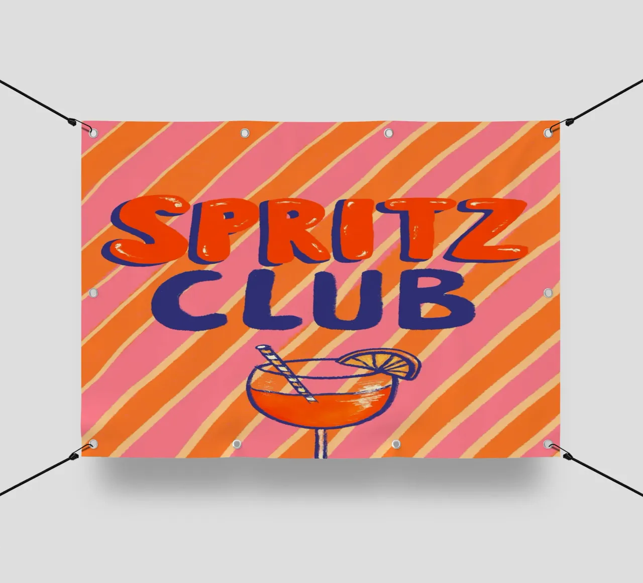 Spritz Club telo in pvc da Studio Dolci