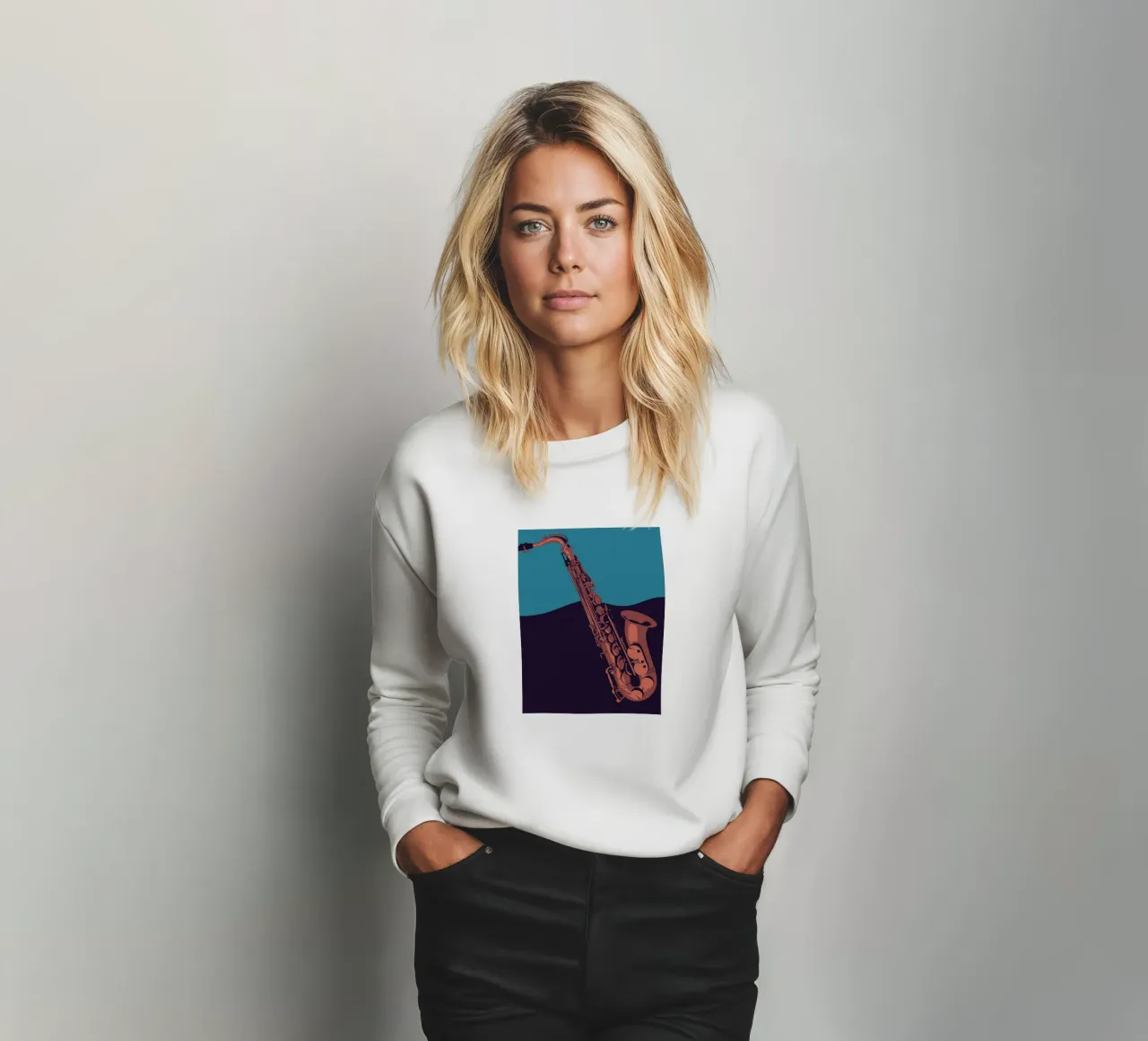Saxofono felpa da MUSIC EDITION