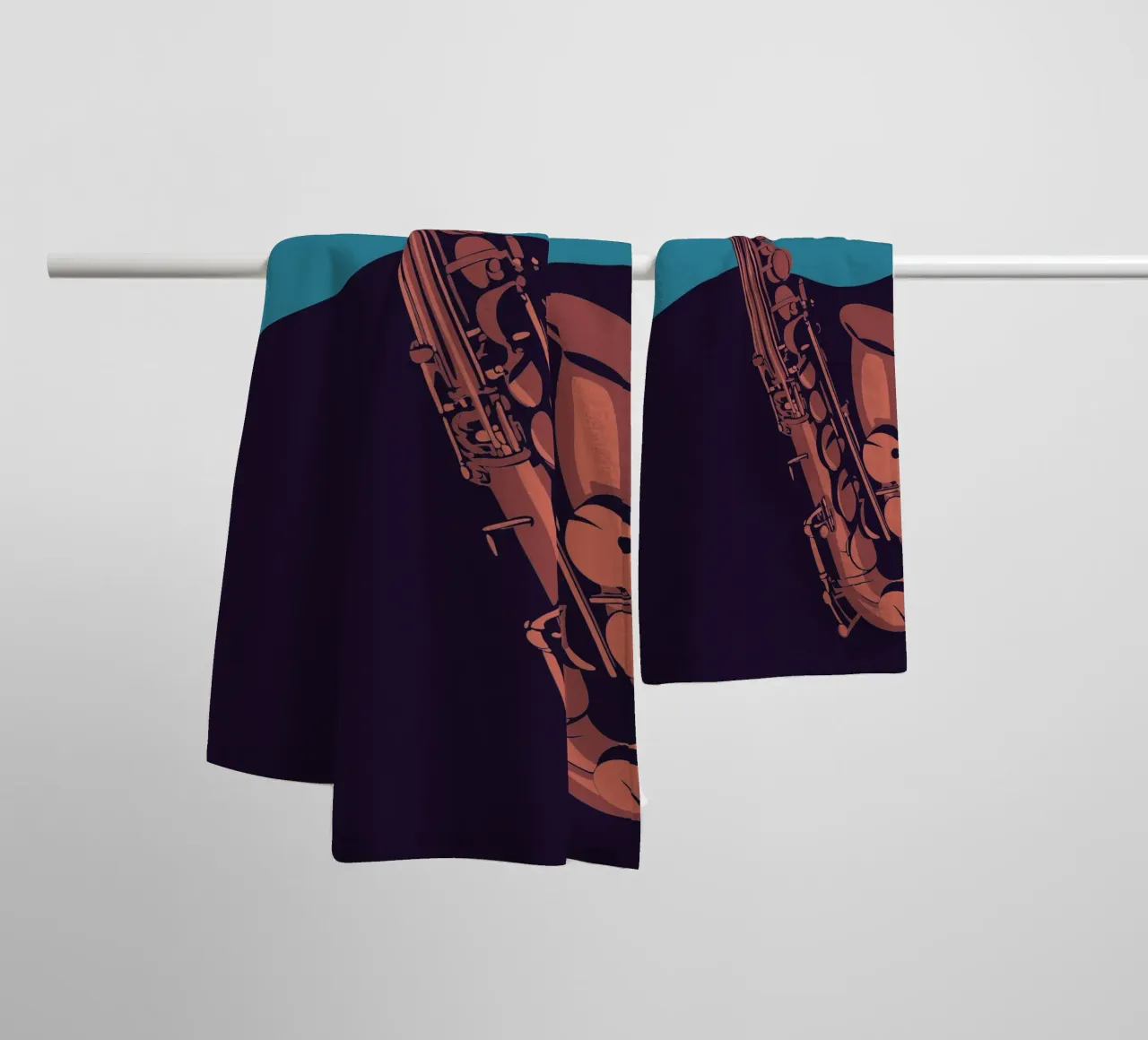 Saxofono asciugamano da bagno da MUSIC EDITION