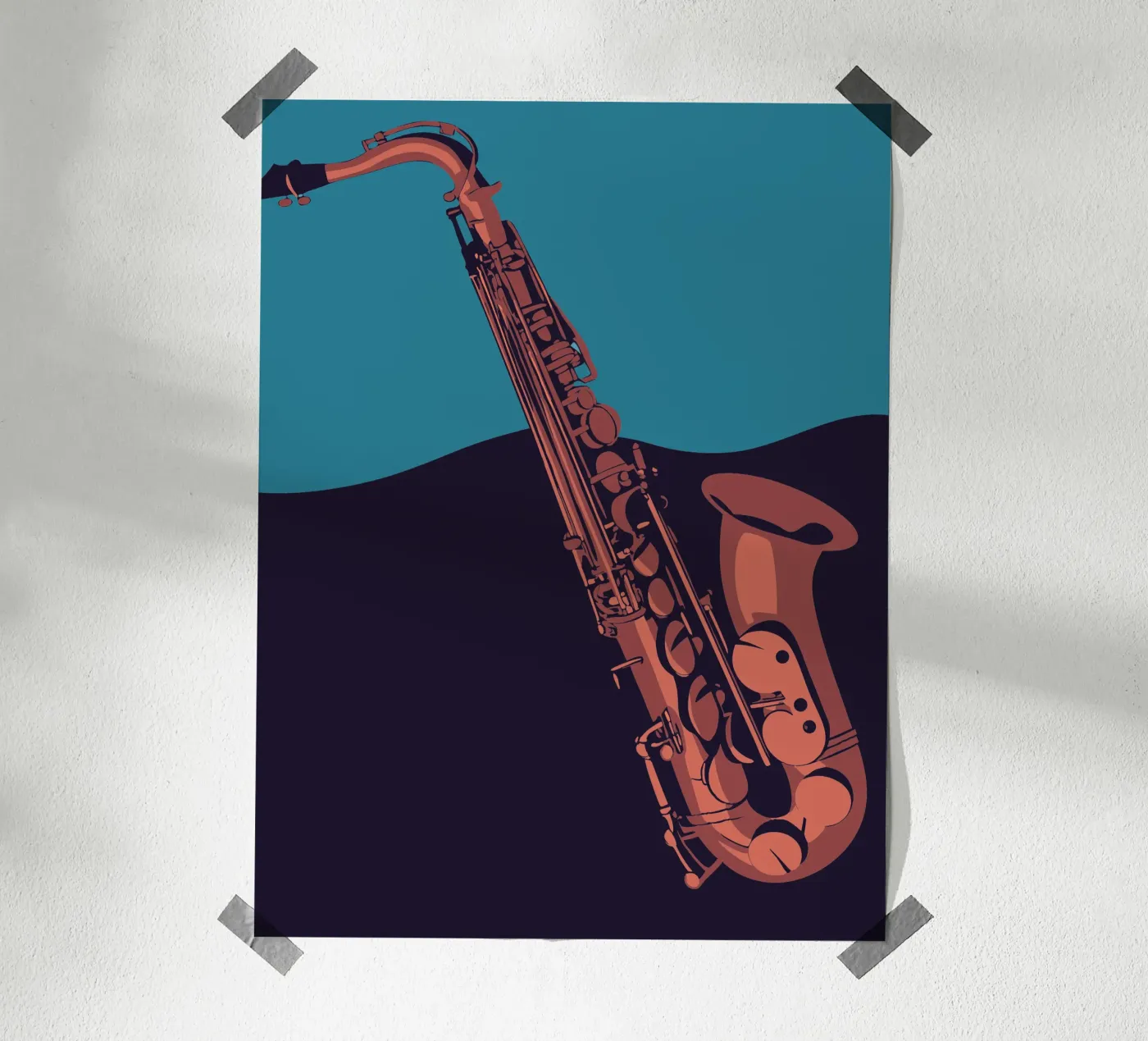 Saxofono poster da MUSIC EDITION