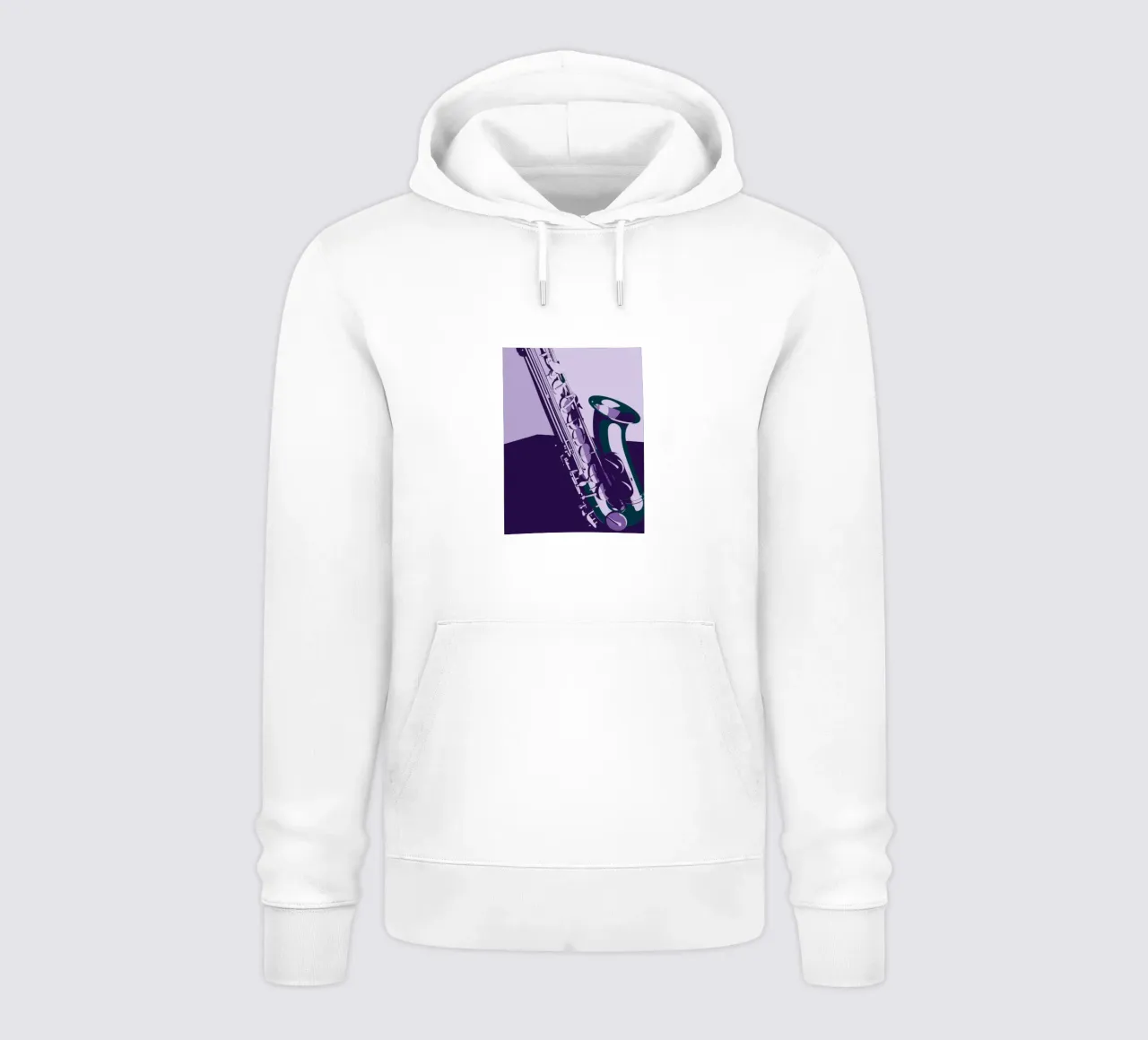 Saxofono felpa con cappuccio da MUSIC EDITION