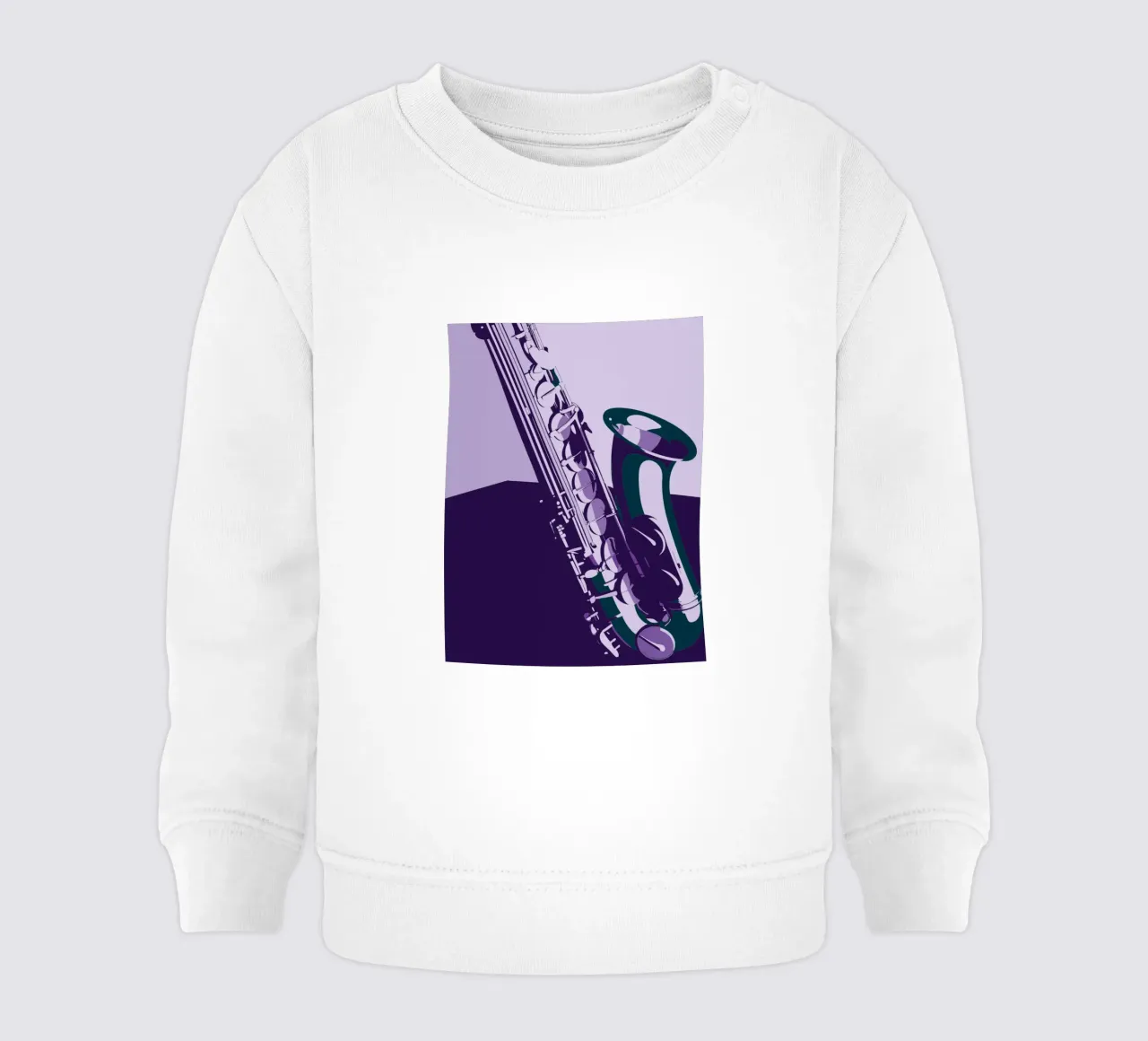 Saxofono felpa neonato da MUSIC EDITION