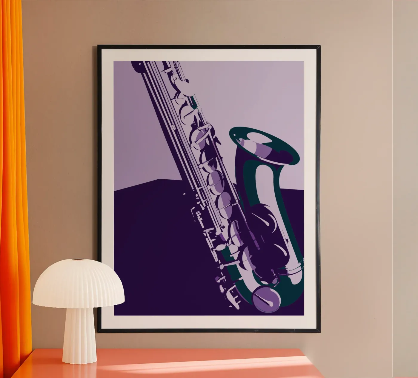 Saxofoon poster van MUSIC EDITION