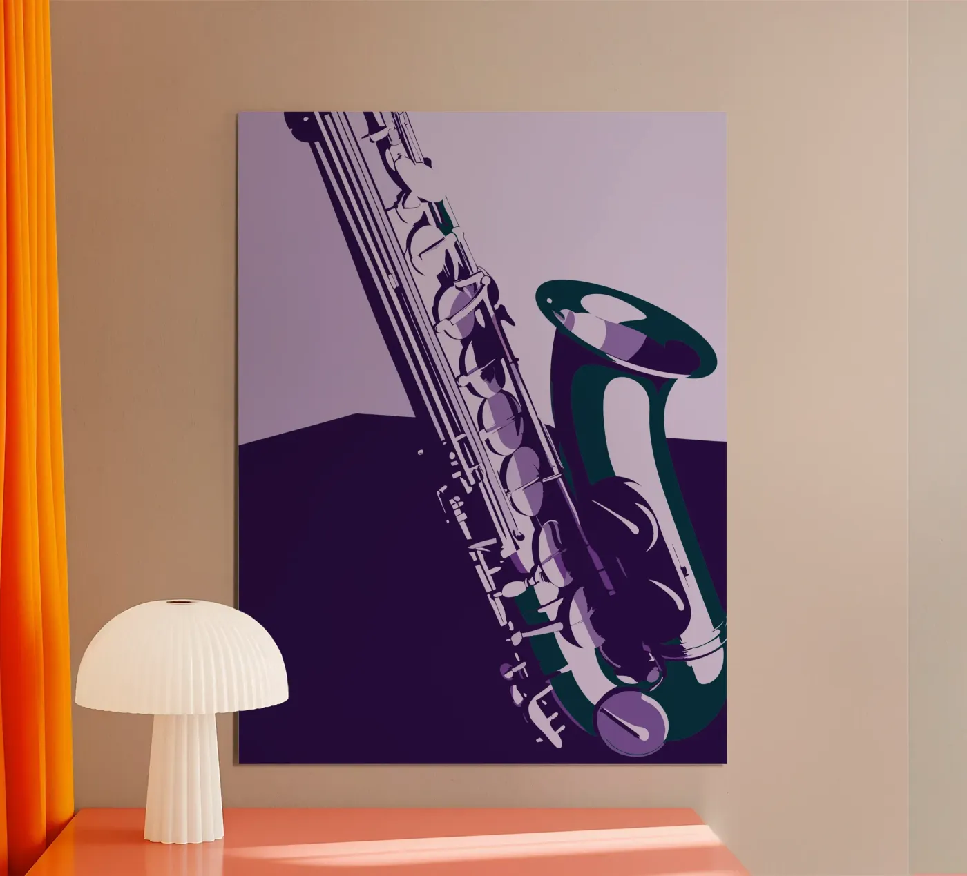 Saxofoon poster van MUSIC EDITION