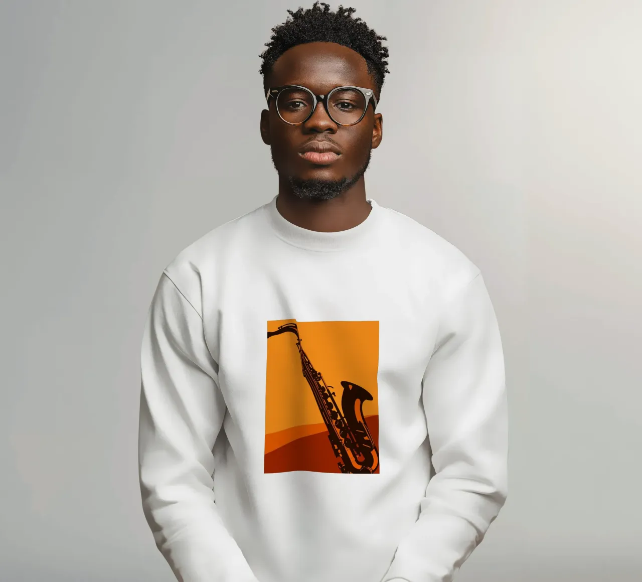 Saxofono felpa da MUSIC EDITION