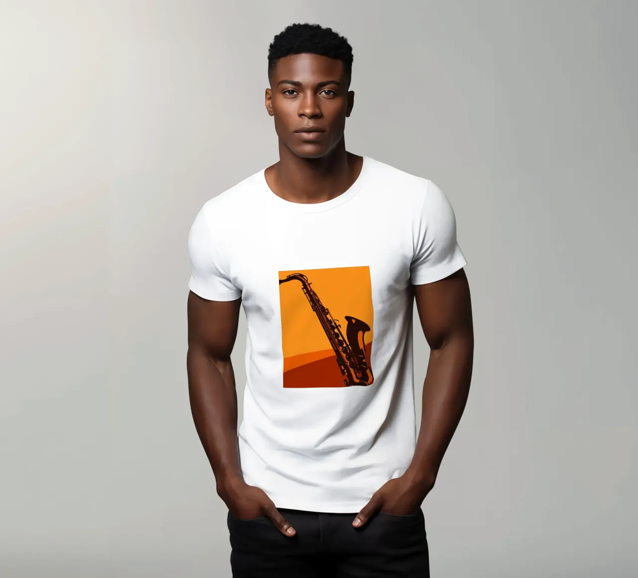 Saxophon T-Shirt von MUSIC EDITION