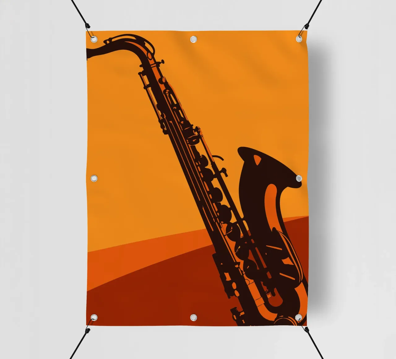 Saxofono telo in pvc da MUSIC EDITION