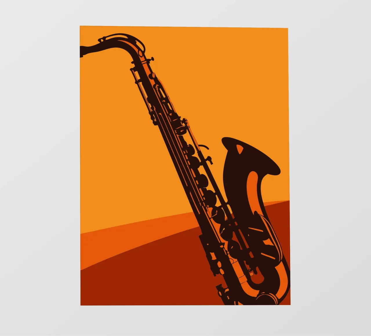 Saxofono telo in pvc da MUSIC EDITION