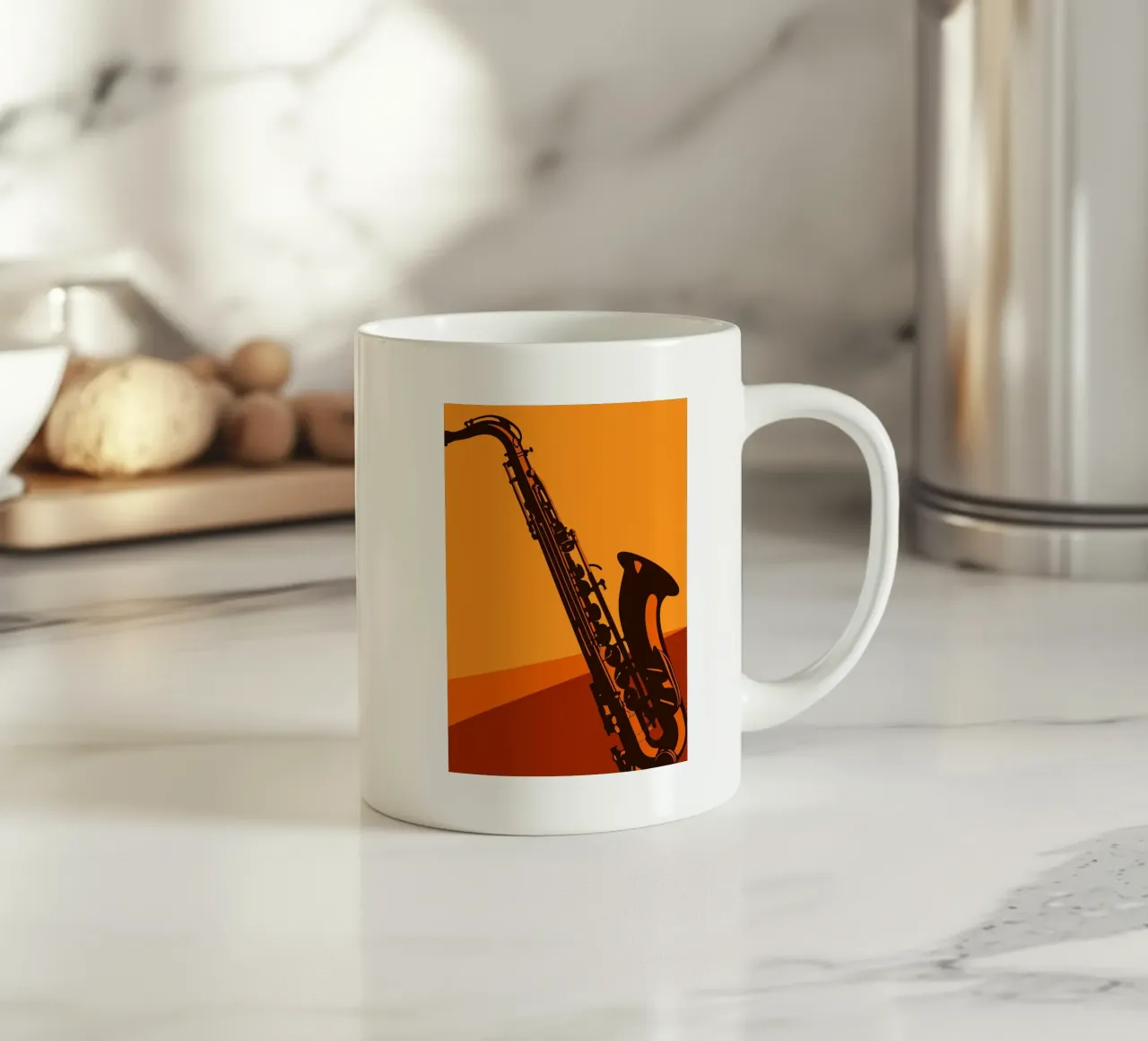 Saxofono tazza in ceramica da MUSIC EDITION
