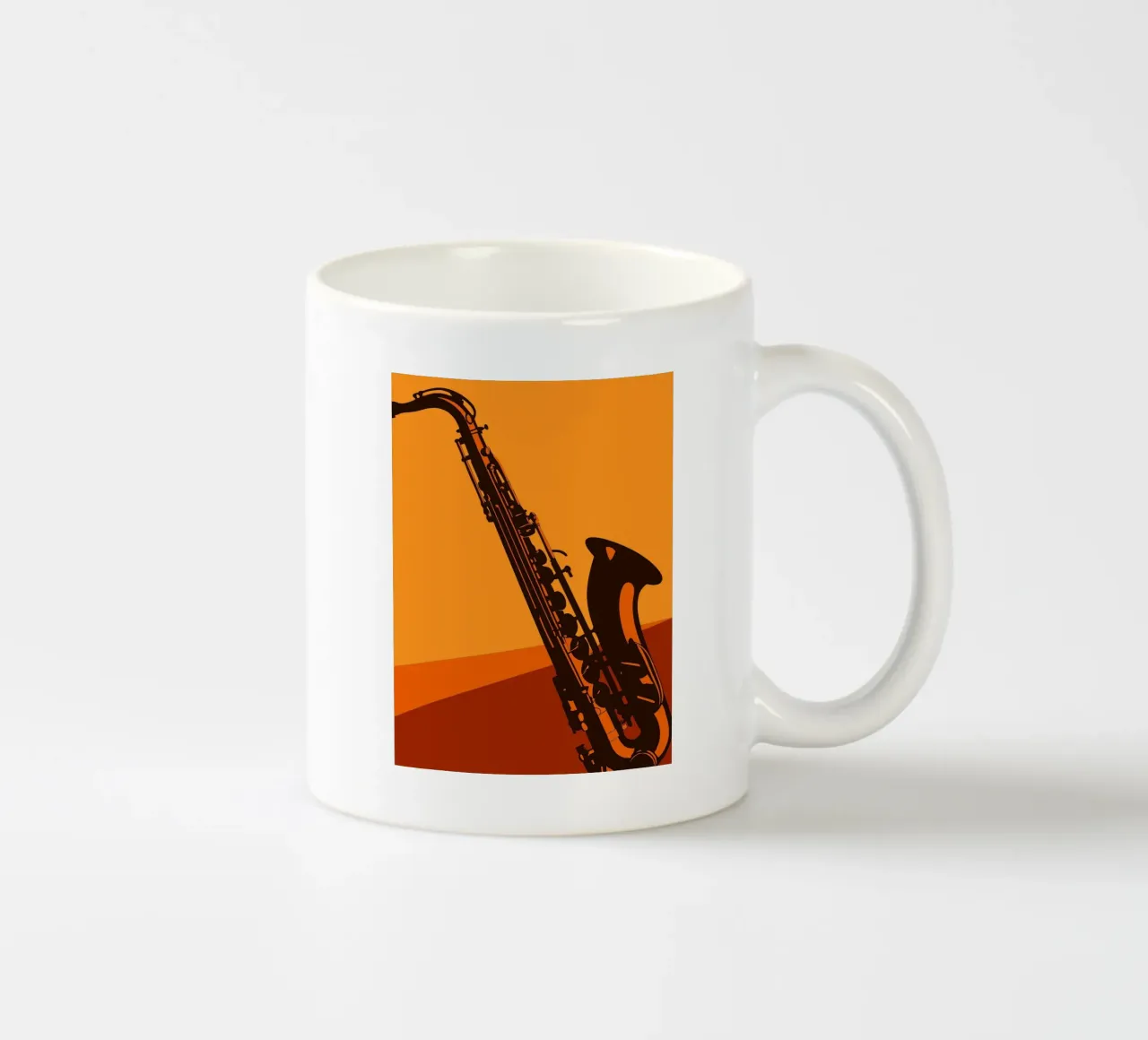 Saxofono tazza in ceramica da MUSIC EDITION