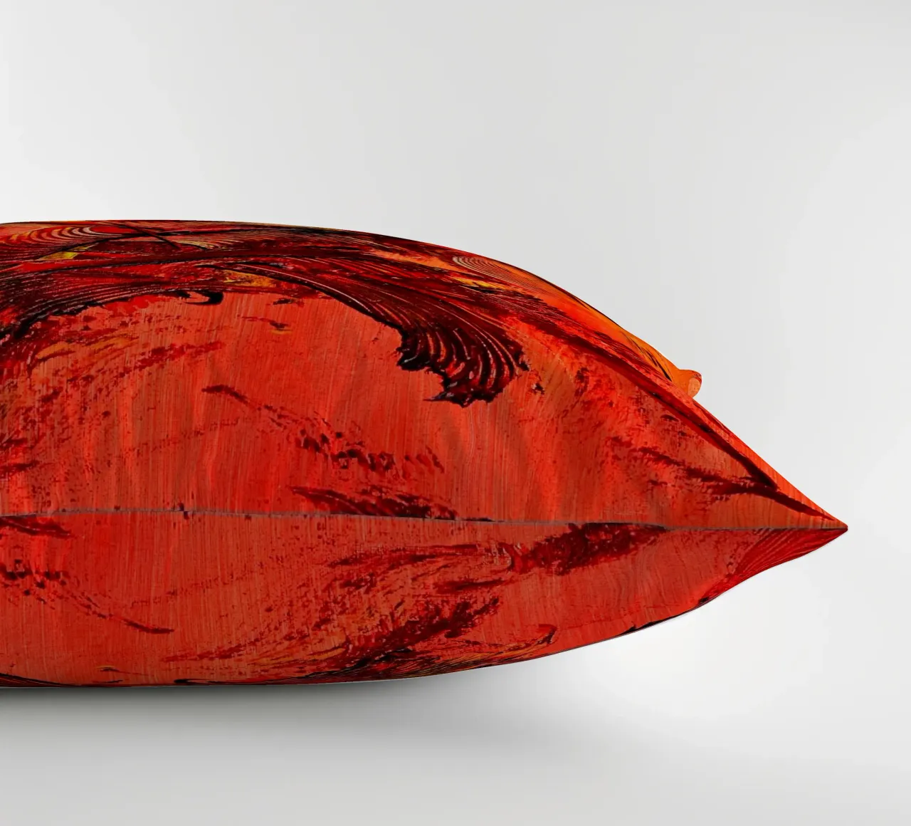 FUOCO ALL'INTERNO. cuscino da Thierry Vobmann Abstract painting