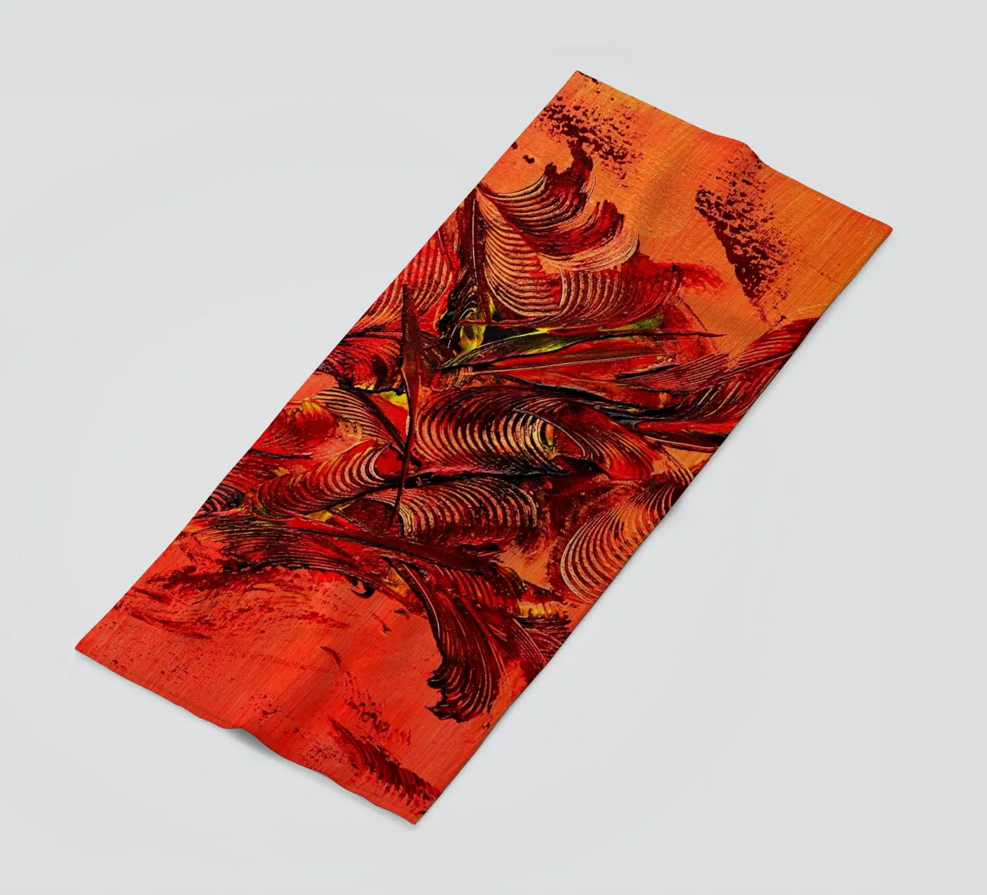 FIRE INSIDE. telo mare da Thierry Vobmann Abstract painting