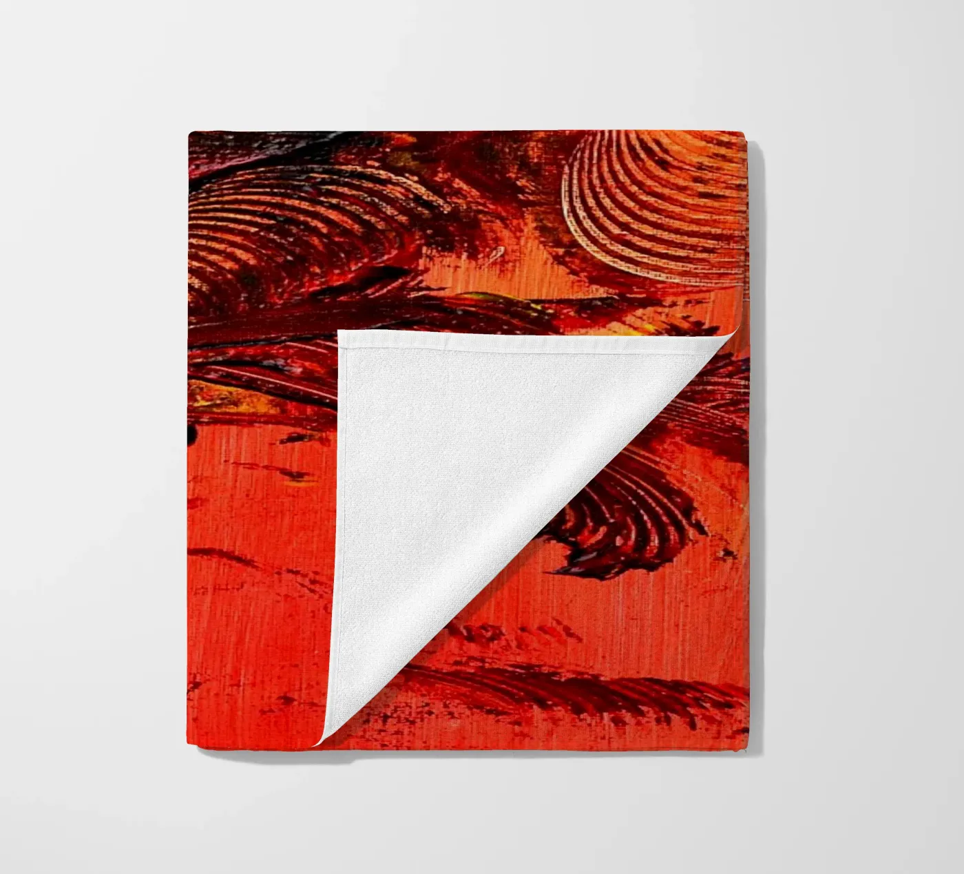 FIRE INSIDE. telo mare da Thierry Vobmann Abstract painting