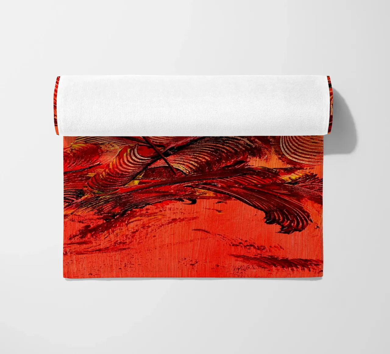 FIRE INSIDE. telo mare da Thierry Vobmann Abstract painting