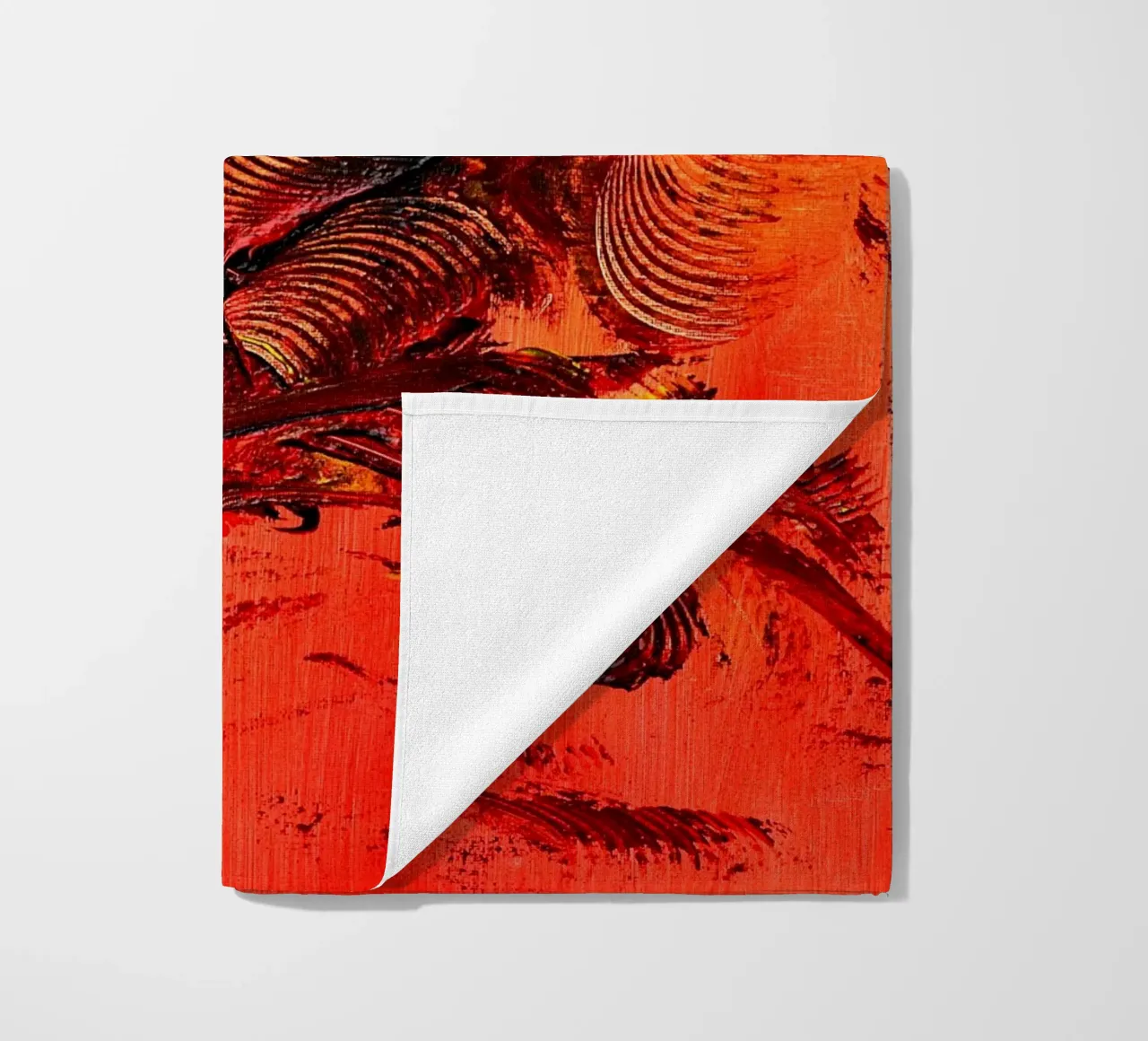 FIRE INSIDE. telo mare da Thierry Vobmann Abstract painting