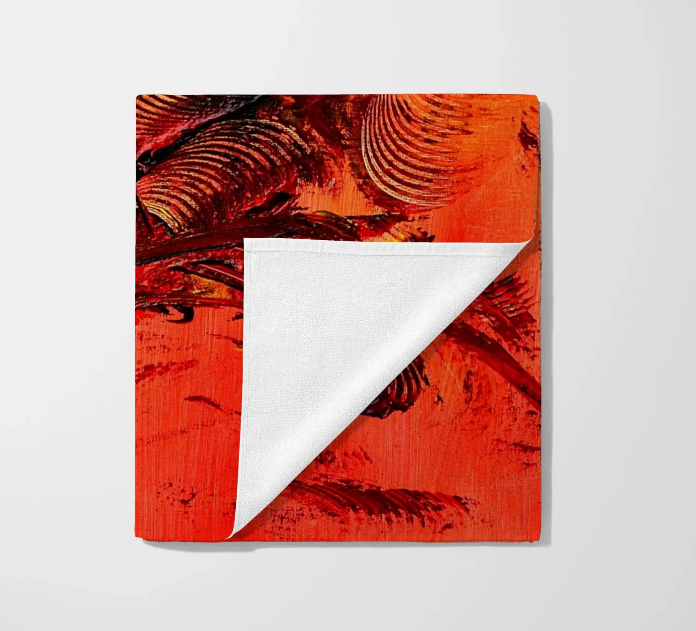 FIRE INSIDE. telo mare da Thierry Vobmann Abstract painting