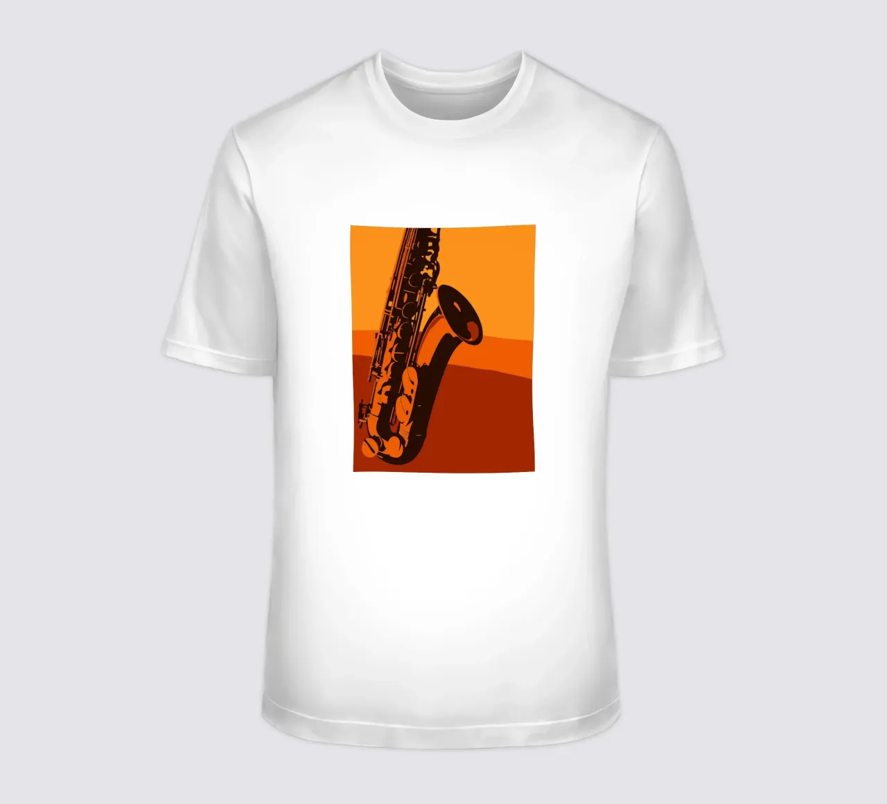 Saxofono t-shirt da MUSIC EDITION