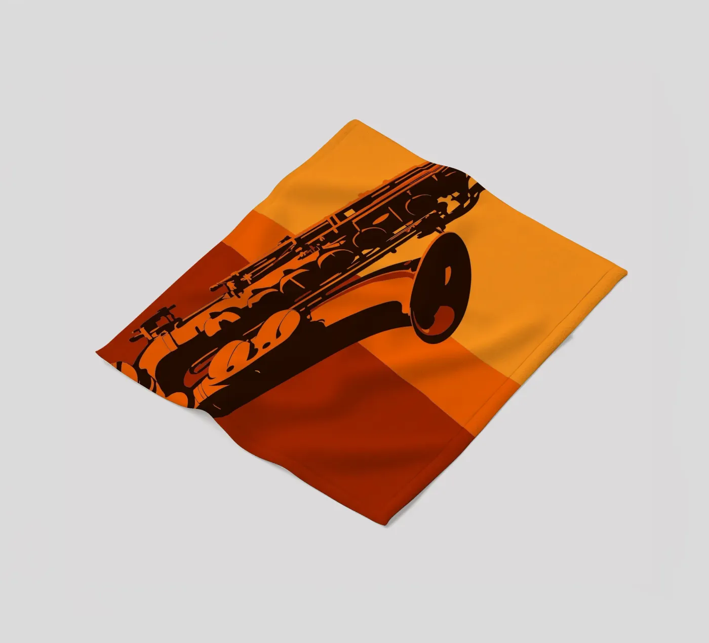 Saxophone fleecedeken van MUSIC EDITION