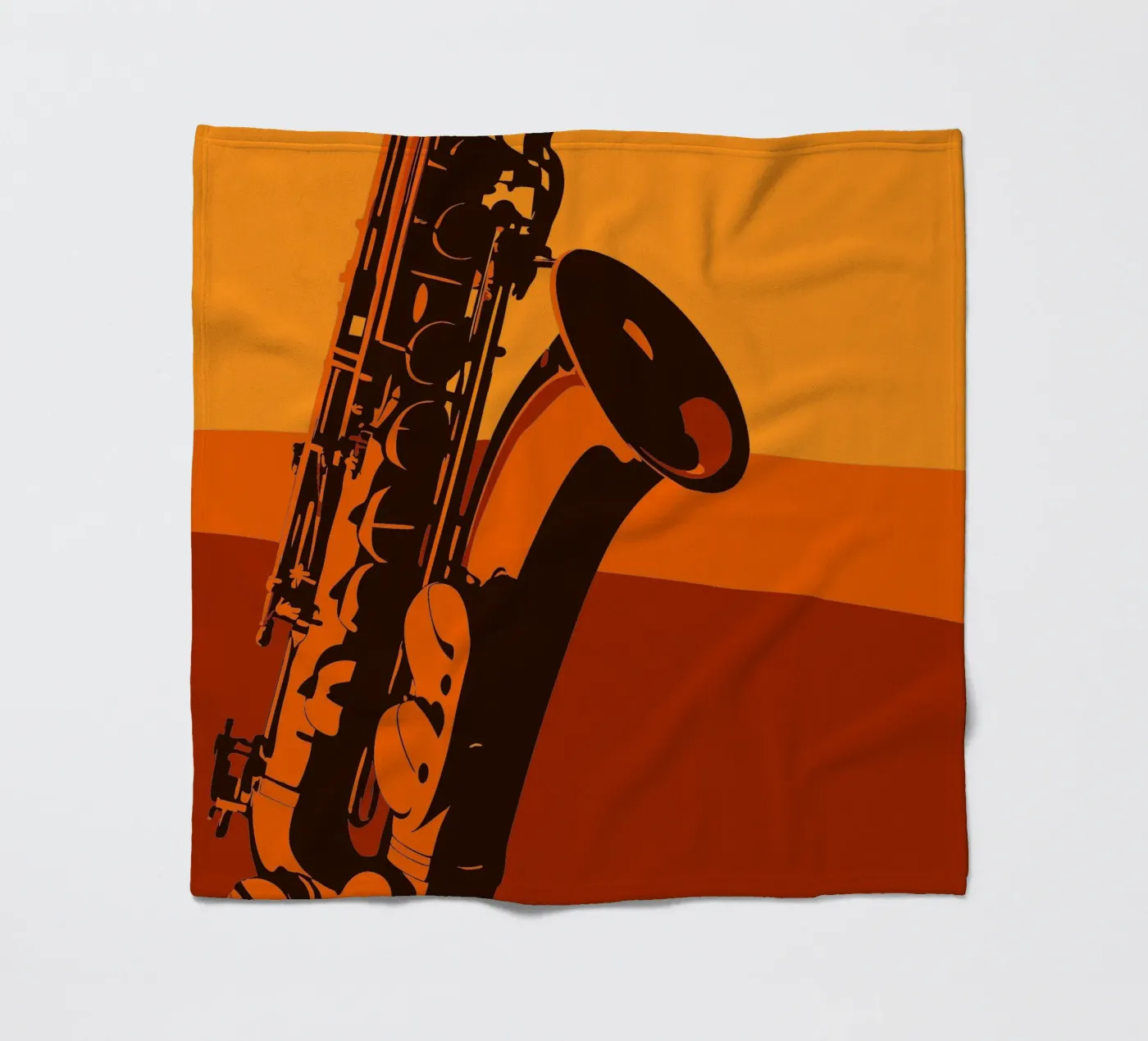 Saxophone fleecedeken van MUSIC EDITION