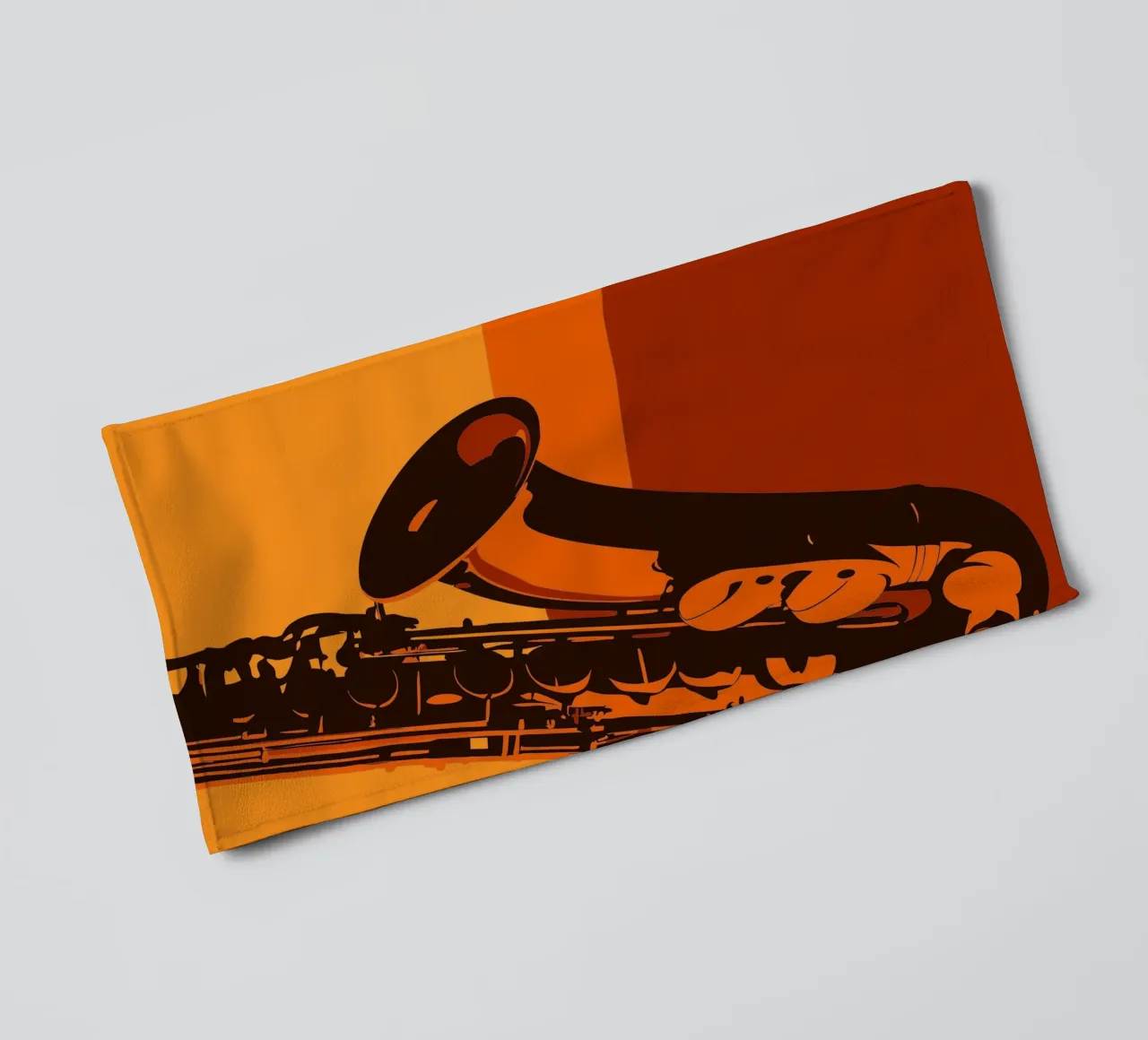 Saxophone towel by MUSIC EDITION