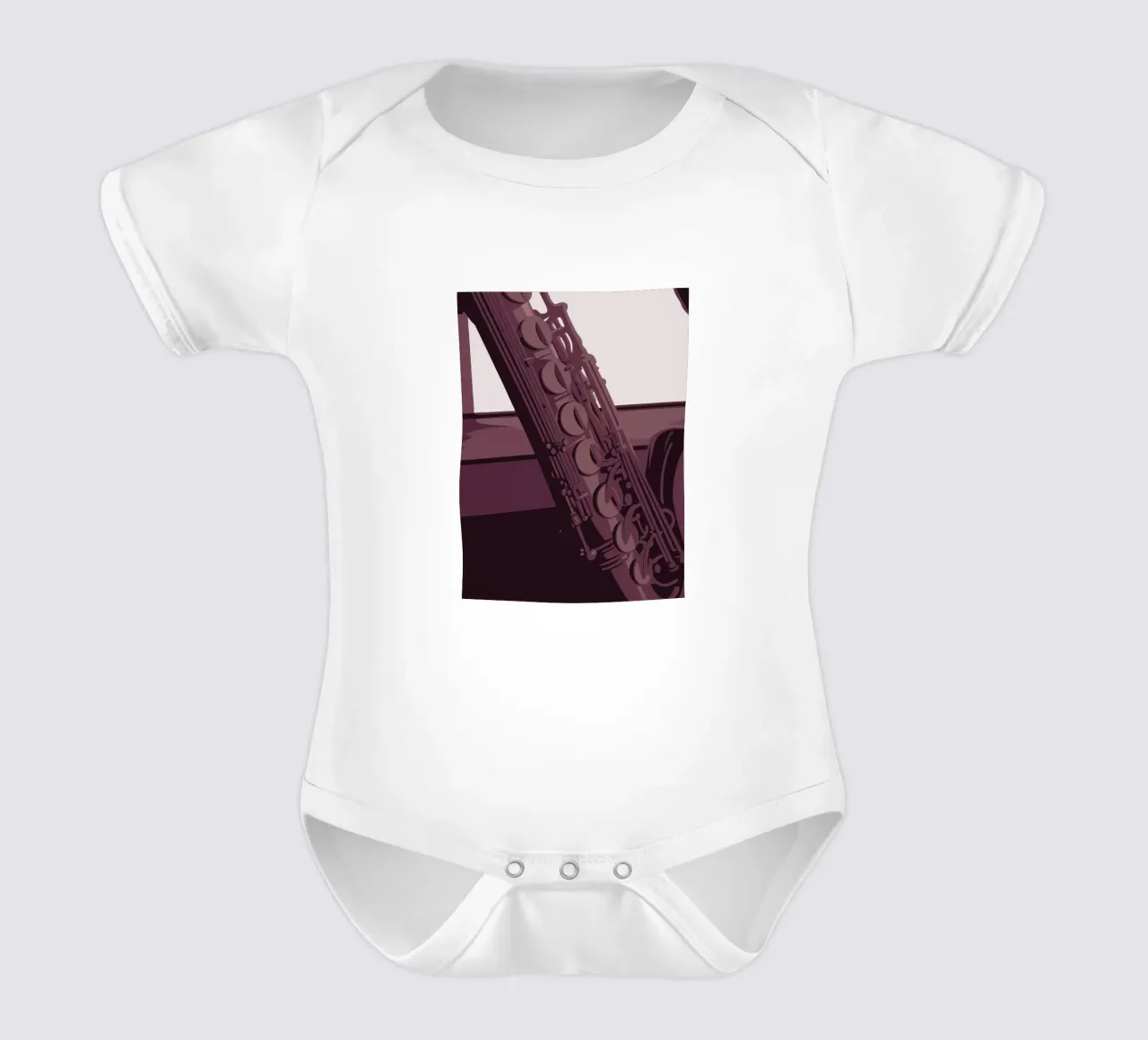 Saxofono body neonato maniche corte da MUSIC EDITION