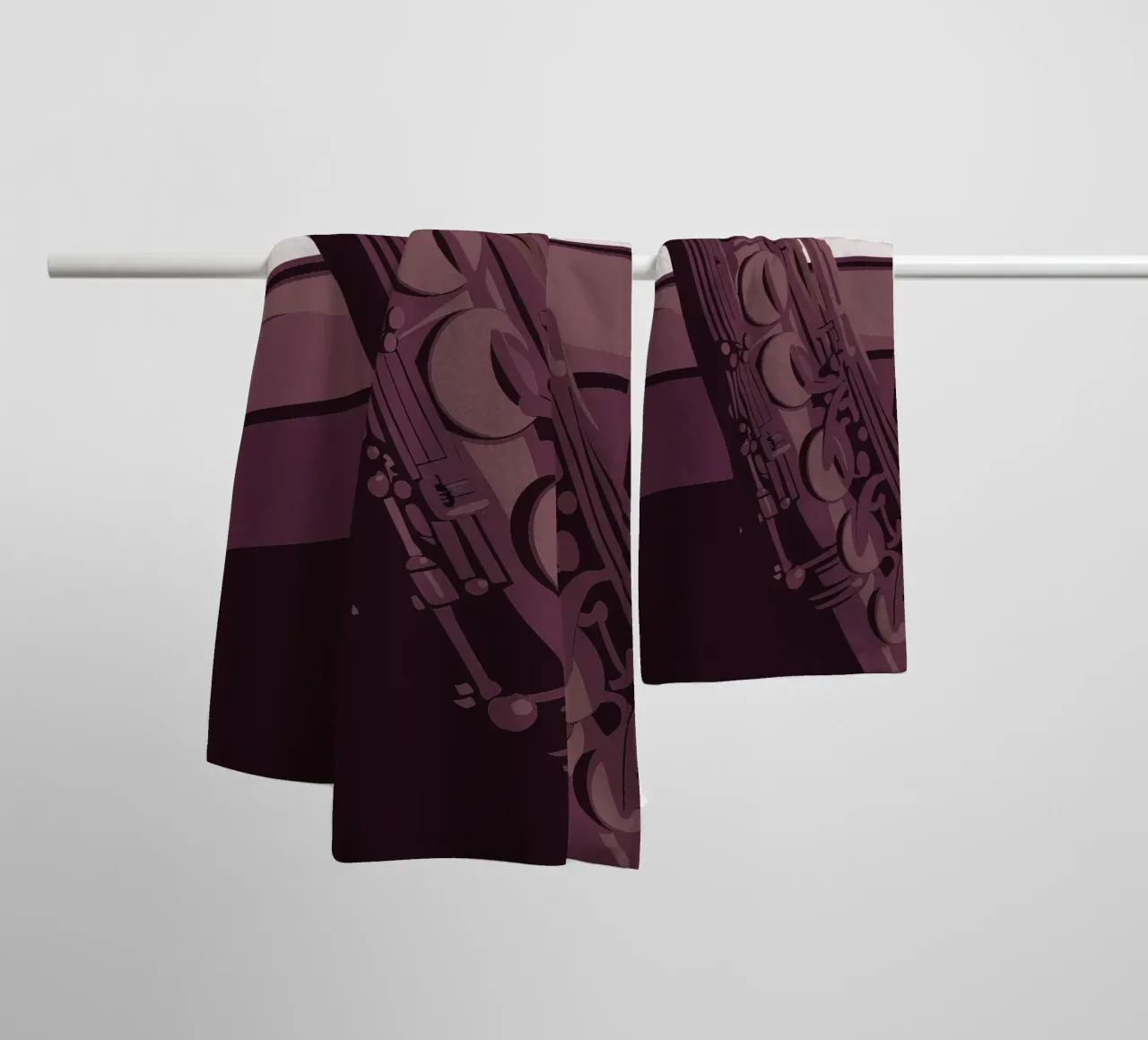 Saxofono asciugamano da bagno da MUSIC EDITION