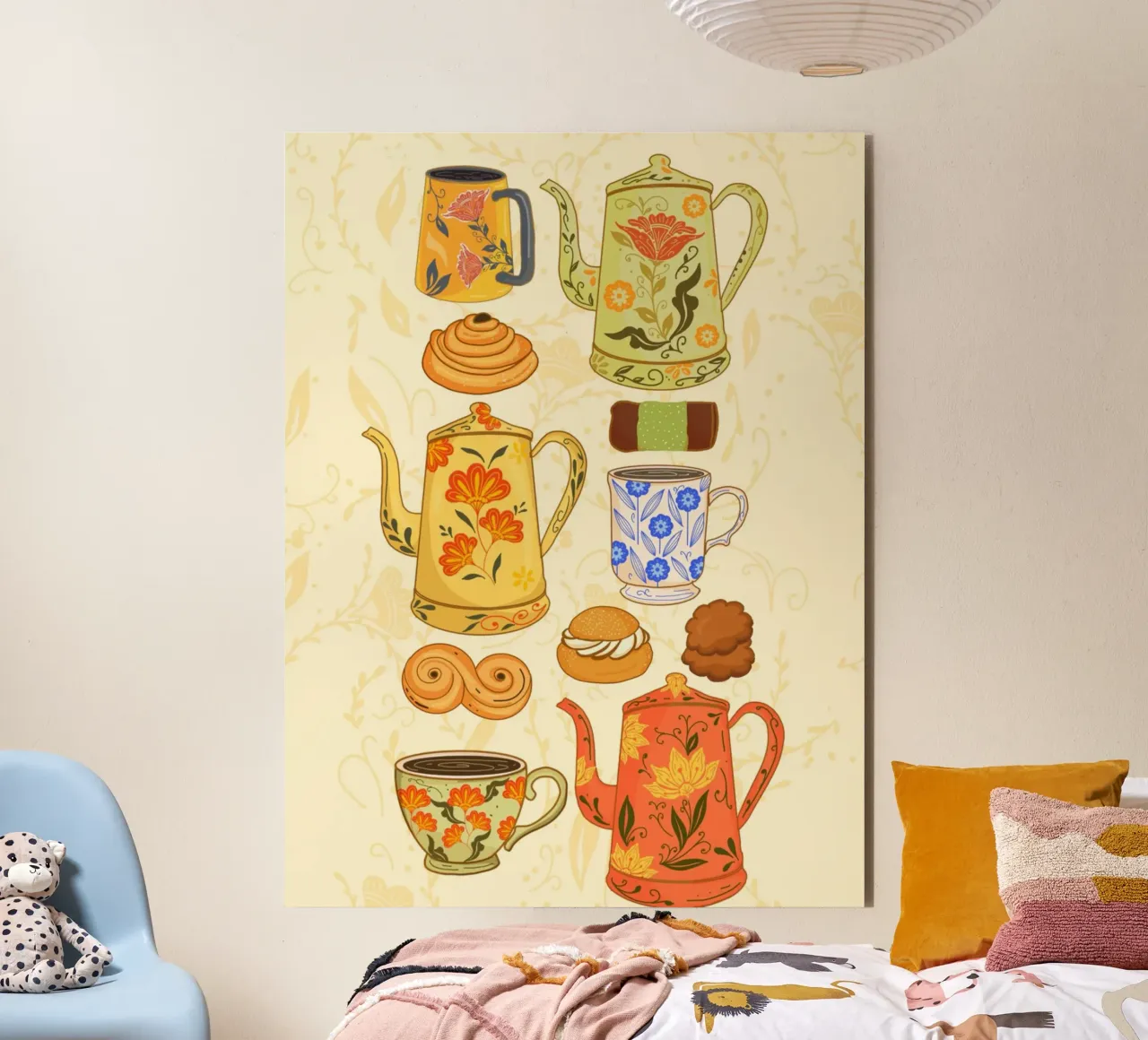 L'ora della Fika svedese alluminio dibond da Mitalim Designs