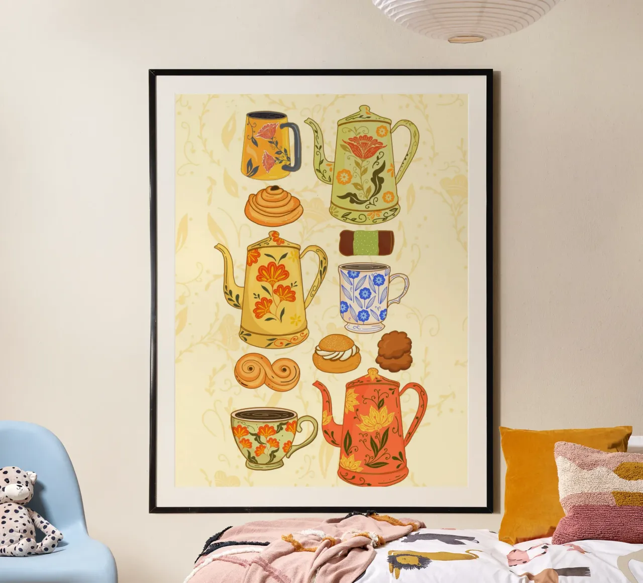 L'ora della Fika svedese carta hahnemühle da Mitalim Designs