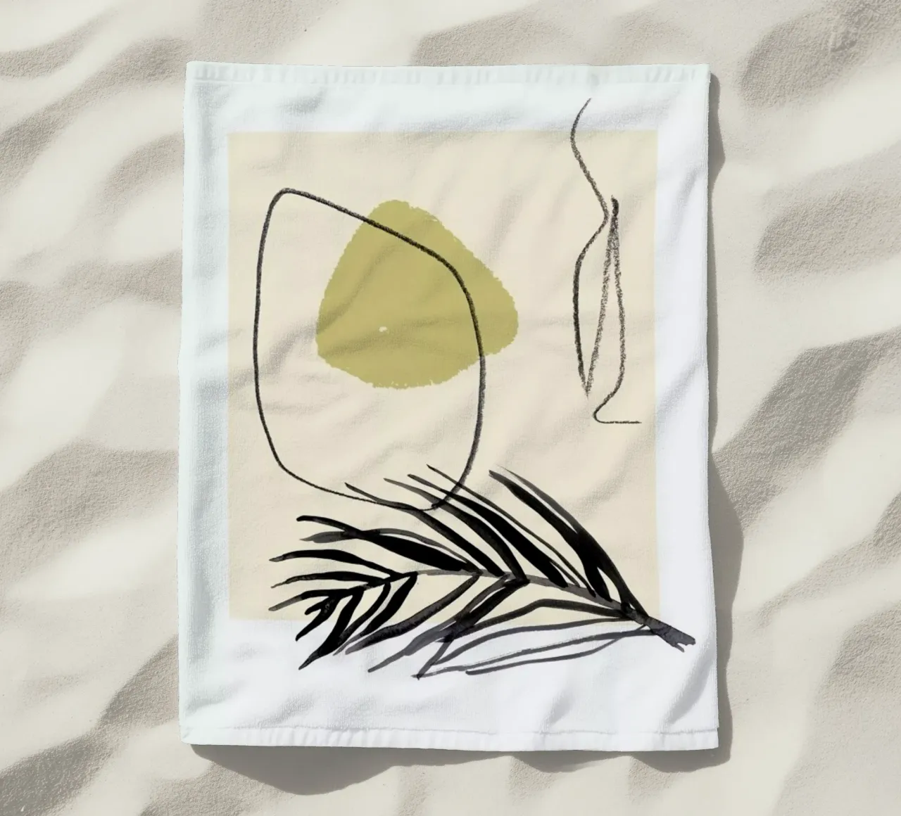Plants and Vases, No. 11 telo mare da Farina Kuklinski