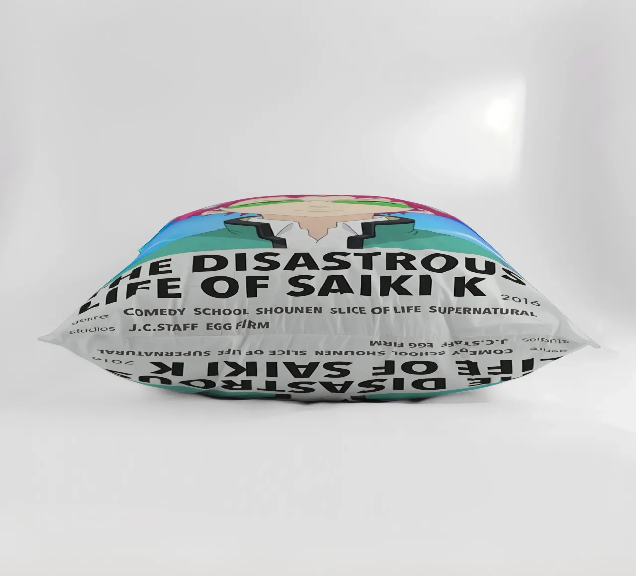 THE DISASTROUS LIFE OF SAIKI K  2016 decorative cushion by Totoya