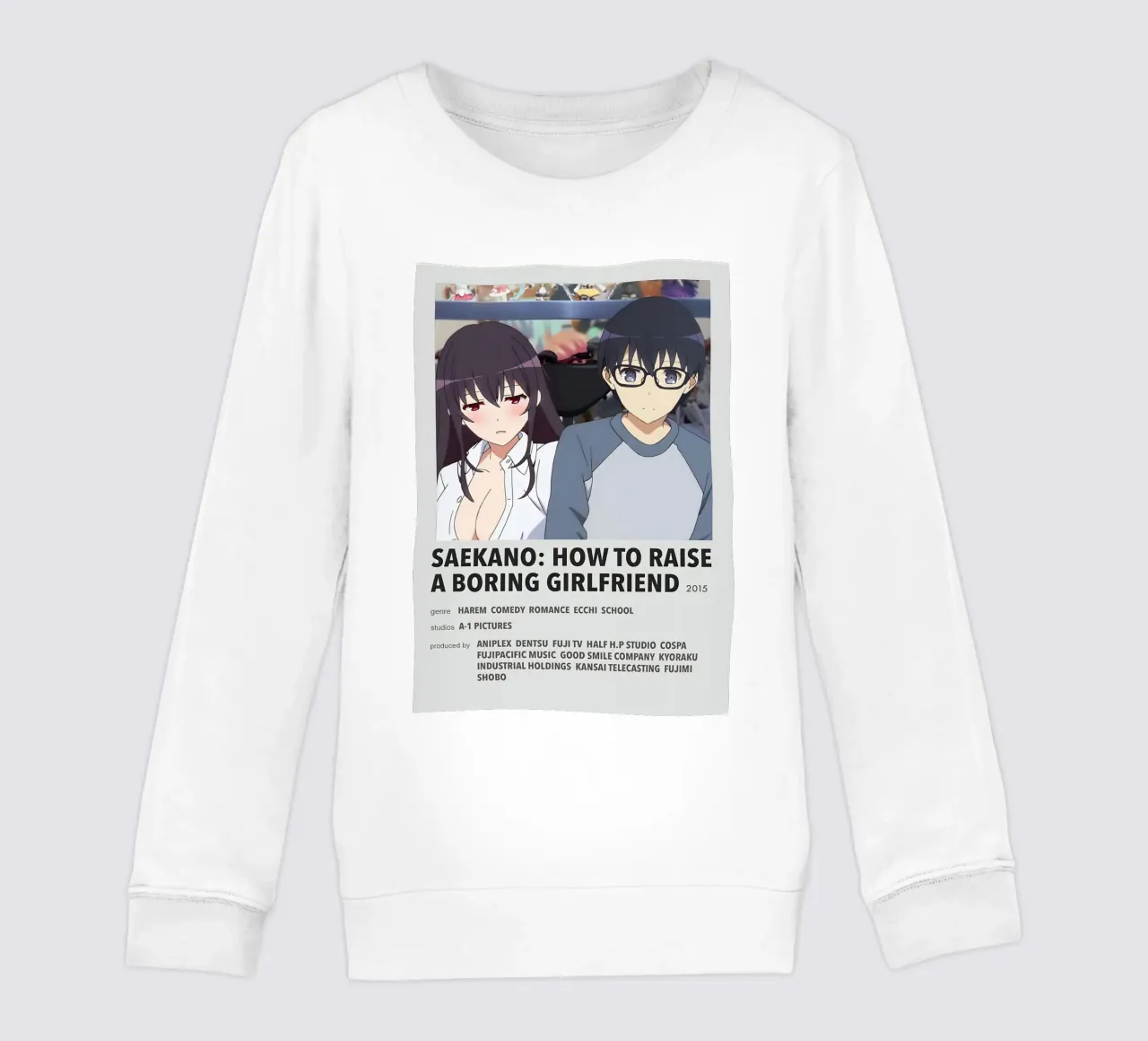SAEKANO HOW TO RAISE A BORING GIRLFRIEND  2015 felpa bambino da Totoya