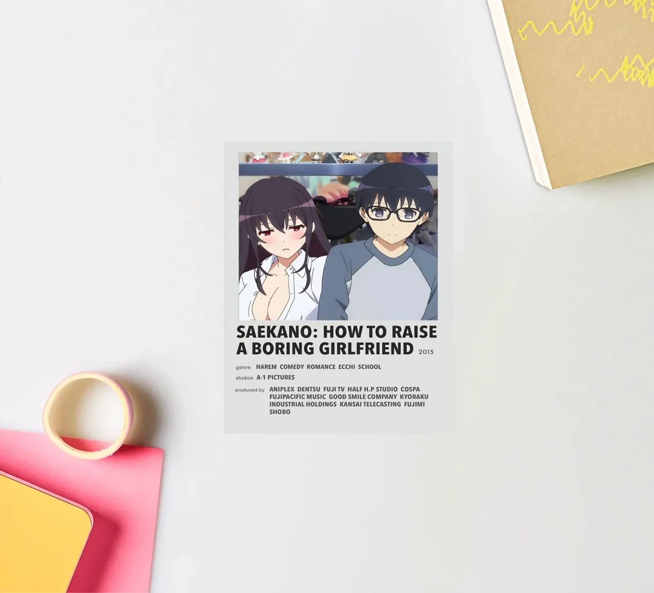 SAEKANO HOW TO RAISE A BORING GIRLFRIEND  2015 sticker by Totoya