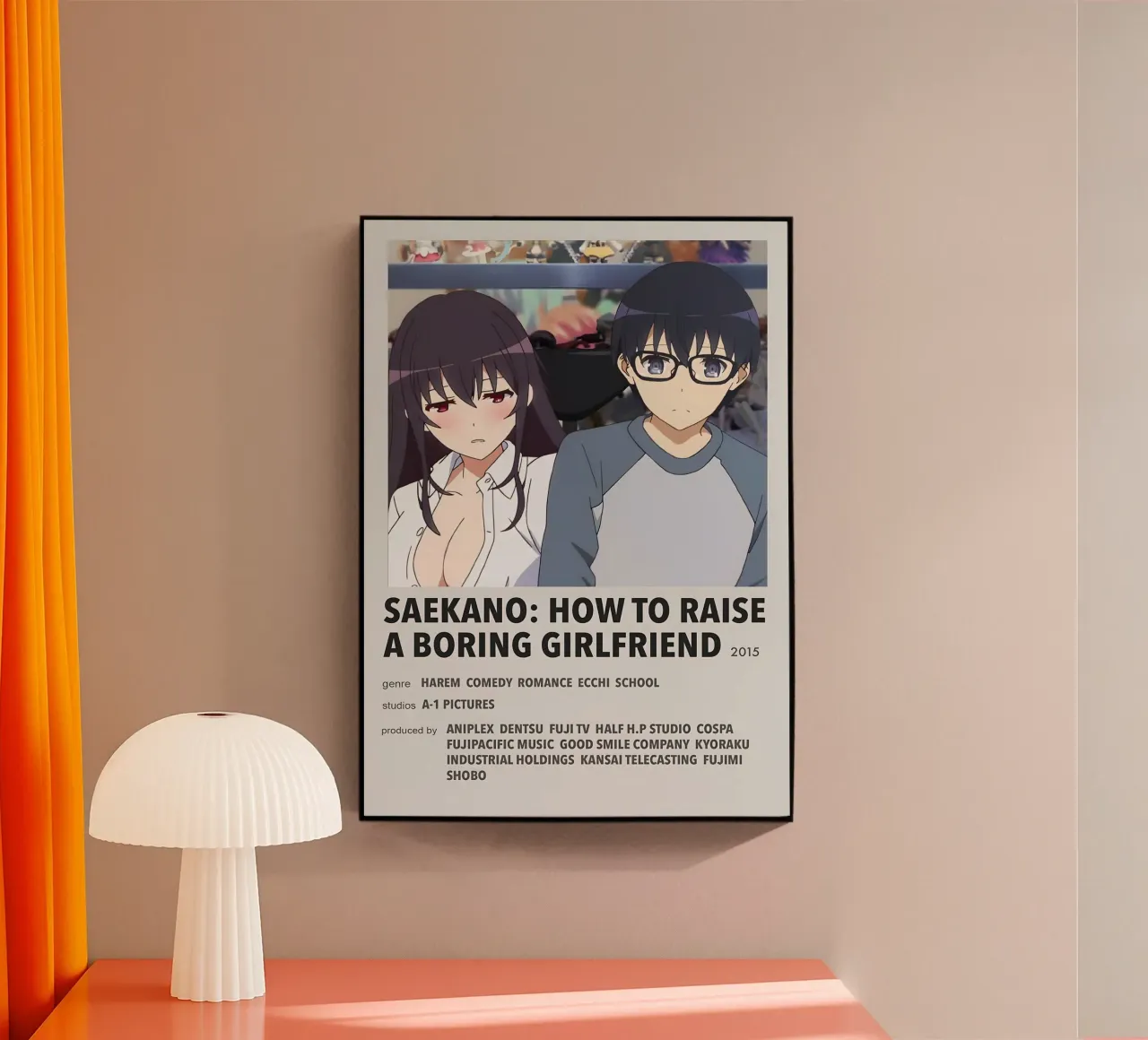 SAEKANO HOW TO RAISE A BORING GIRLFRIEND  2015 plexiglass da Totoya
