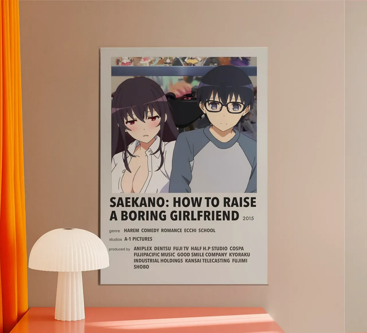 SAEKANO HOW TO RAISE A BORING GIRLFRIEND  2015 carta hahnemühle da Totoya