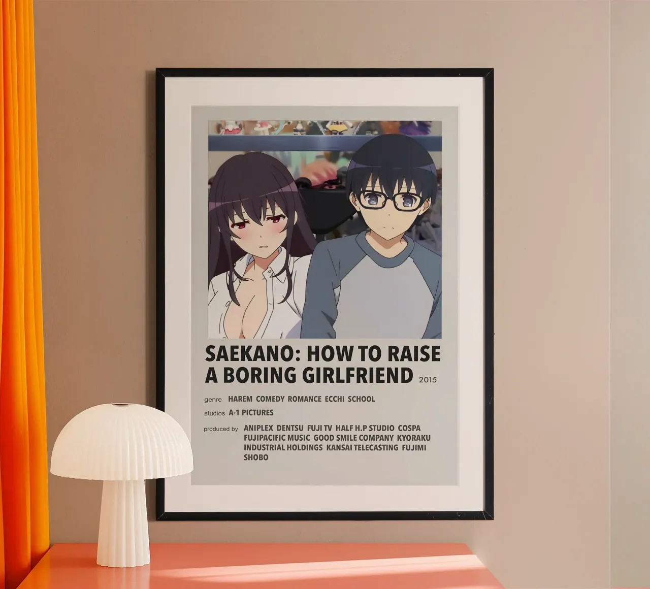 SAEKANO HOW TO RAISE A BORING GIRLFRIEND  2015 carta hahnemühle da Totoya