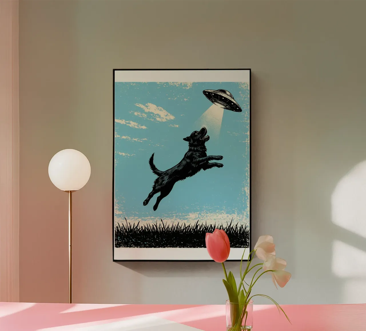 Cane UFO plexiglass da the gondils