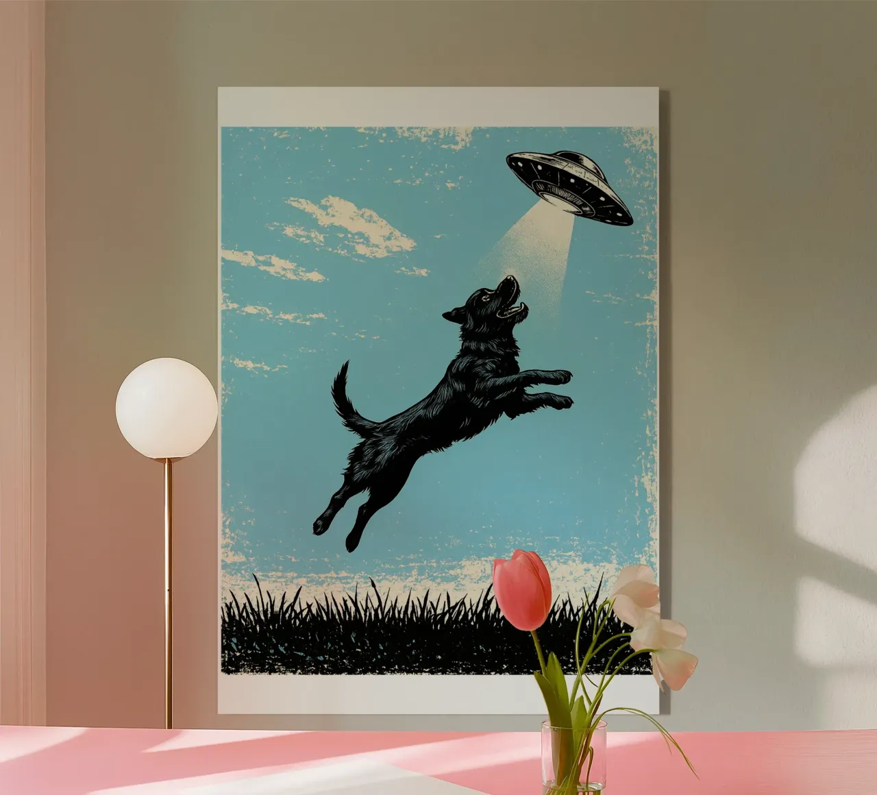 Cane UFO plexiglass da the gondils